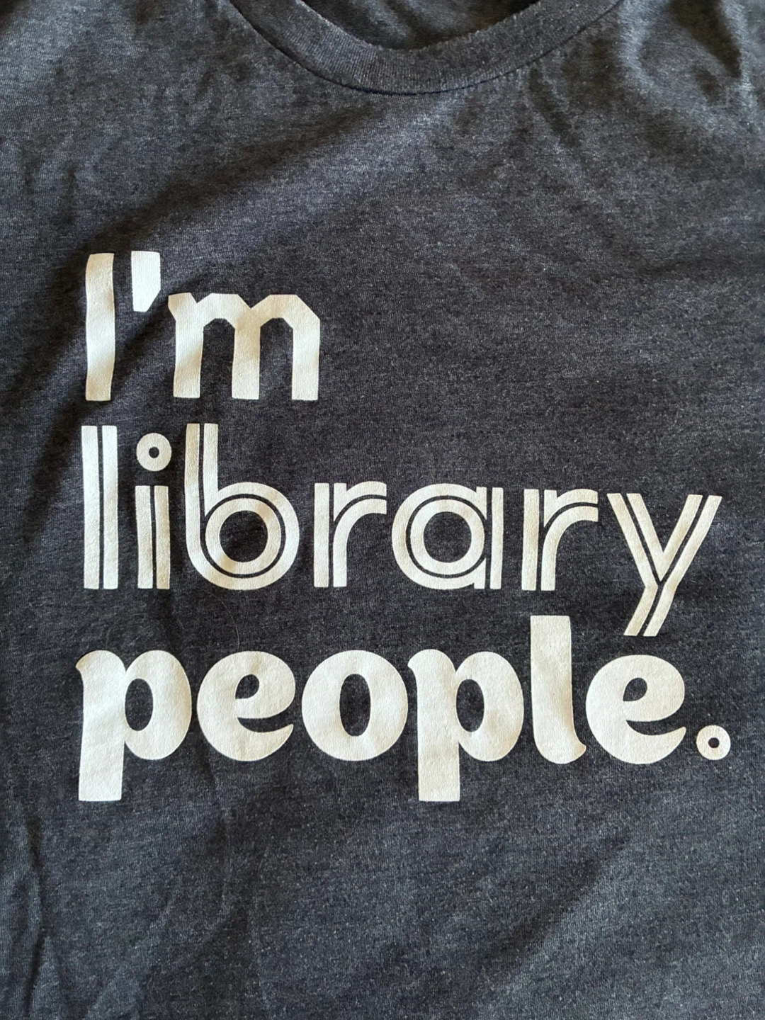 TPL I'm Library People tshirt Adult T-shirt Toronto public - photo 2