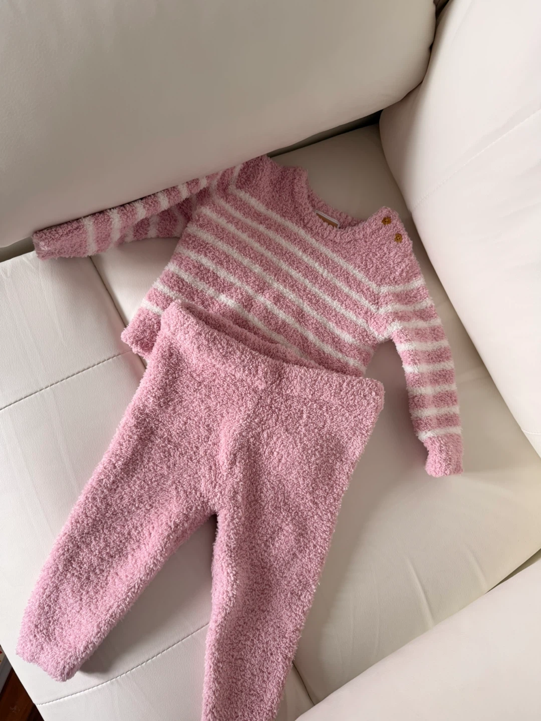 Baby Girl Outfit Bundle - Bodysuits & Pajamas - Pink & White - photo 2