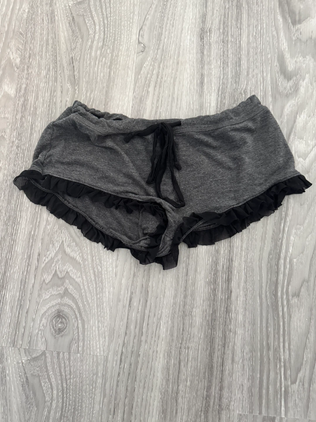 Paper Label Women's Ruffle Loungewear Shorts