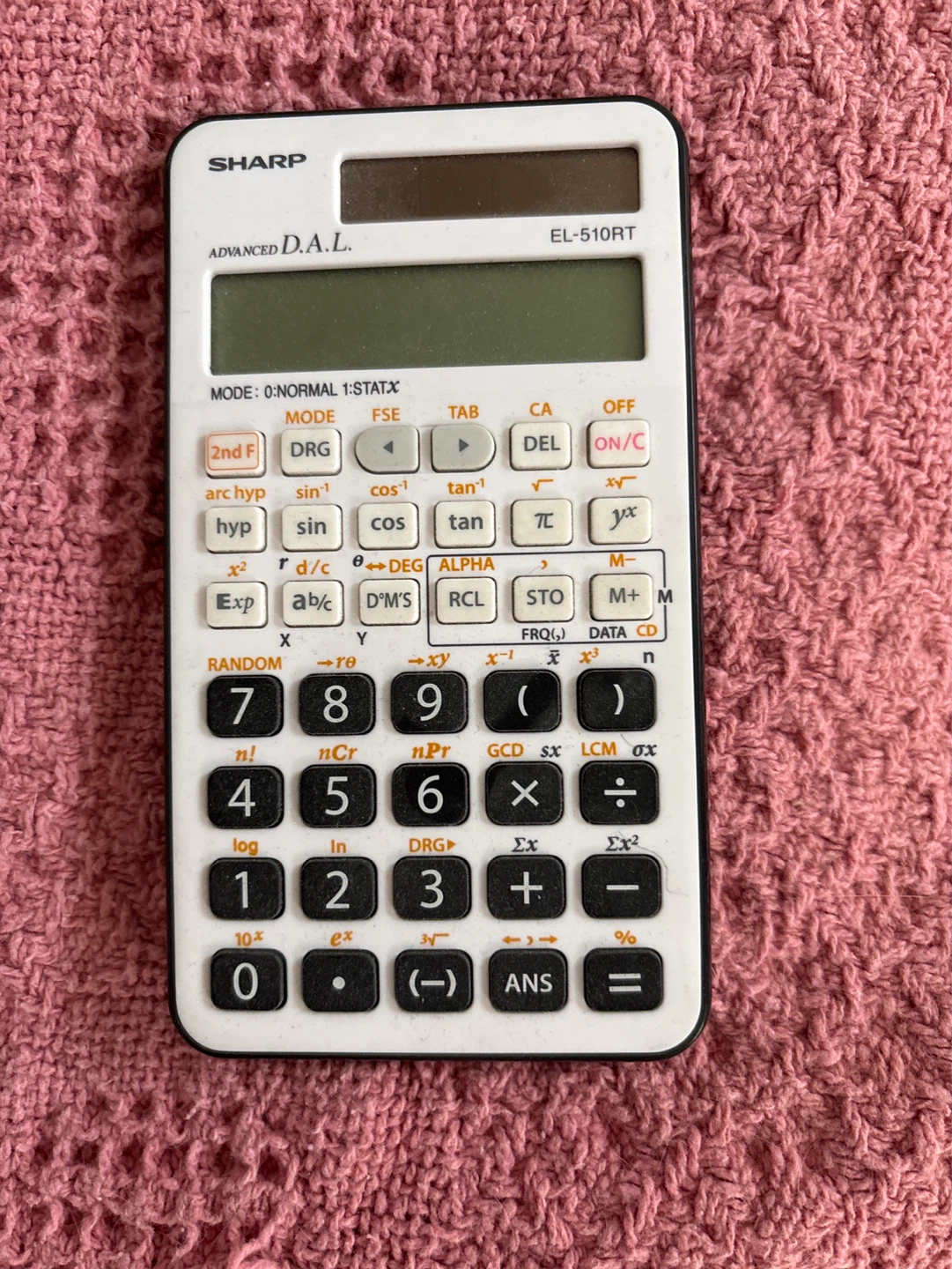 Sharp EL-510RT Advanced D.A.L. Scientific Calculator