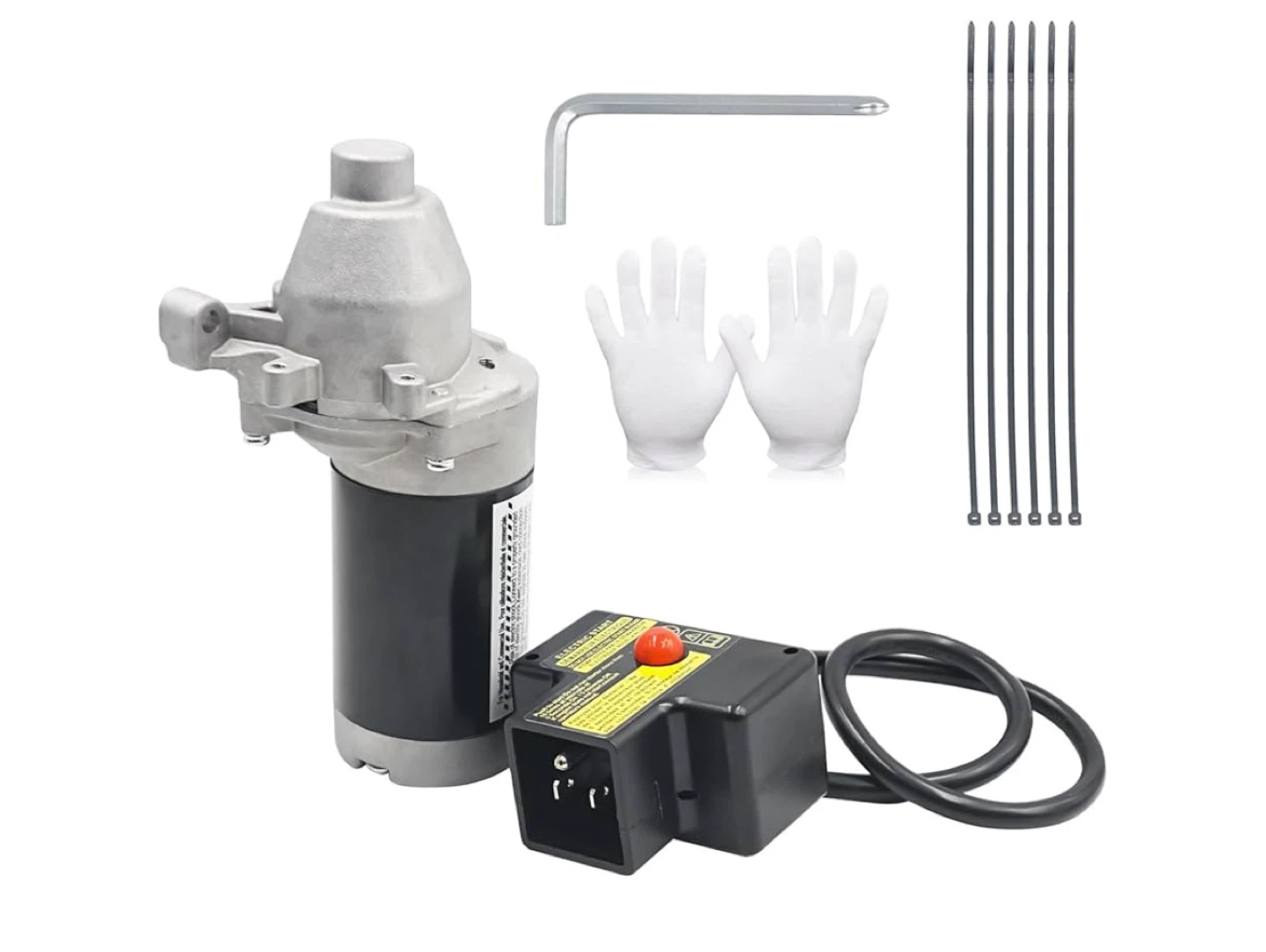 Electric Starter Motor with 17 Teeth for Snowblowers