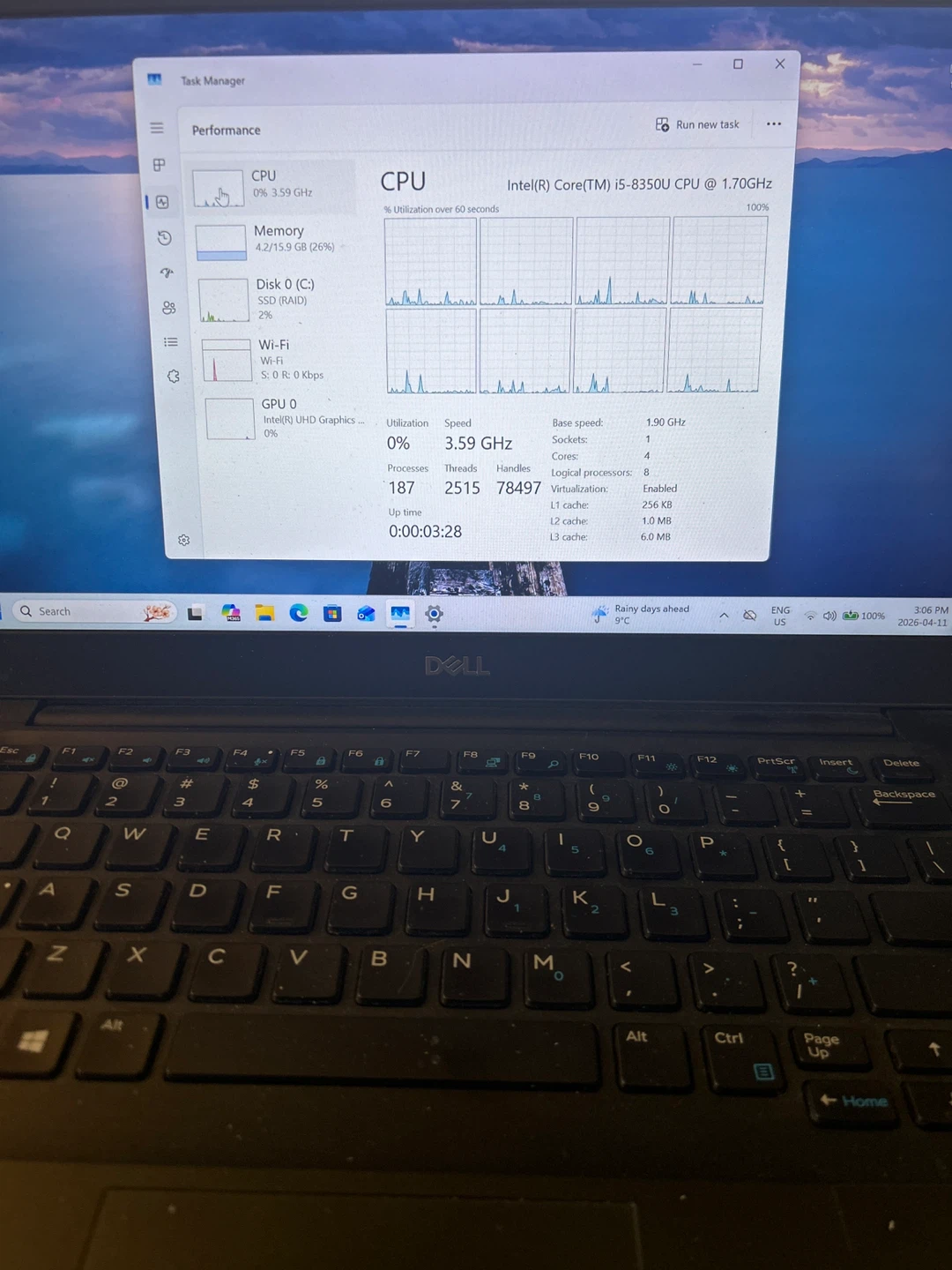 Dell Latitude 7490 Laptop - Intel Core i5, 16GB RAM, 238GB SSD - photo 2