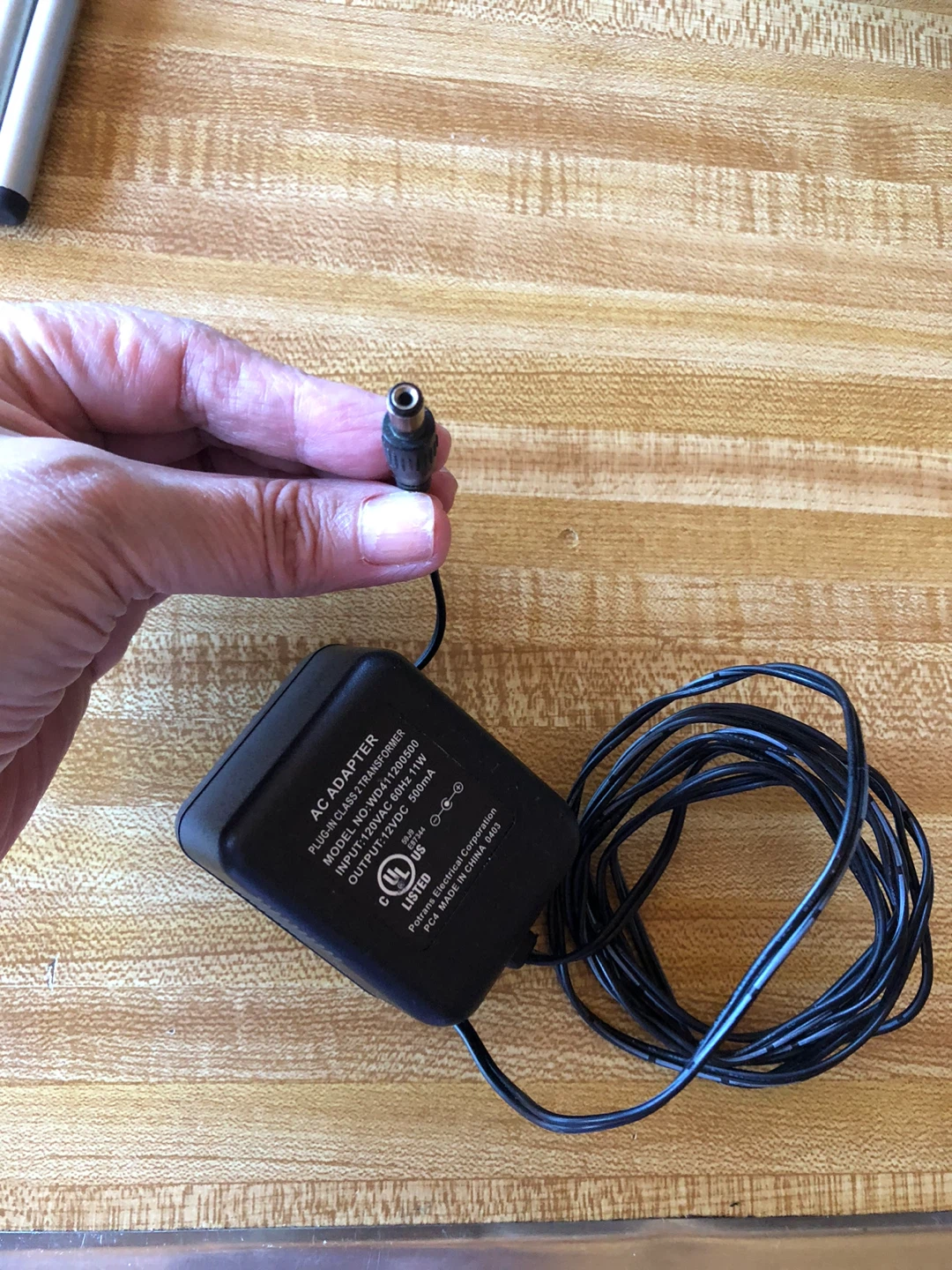 AC Adapter 12V DC 500mA - photo 2