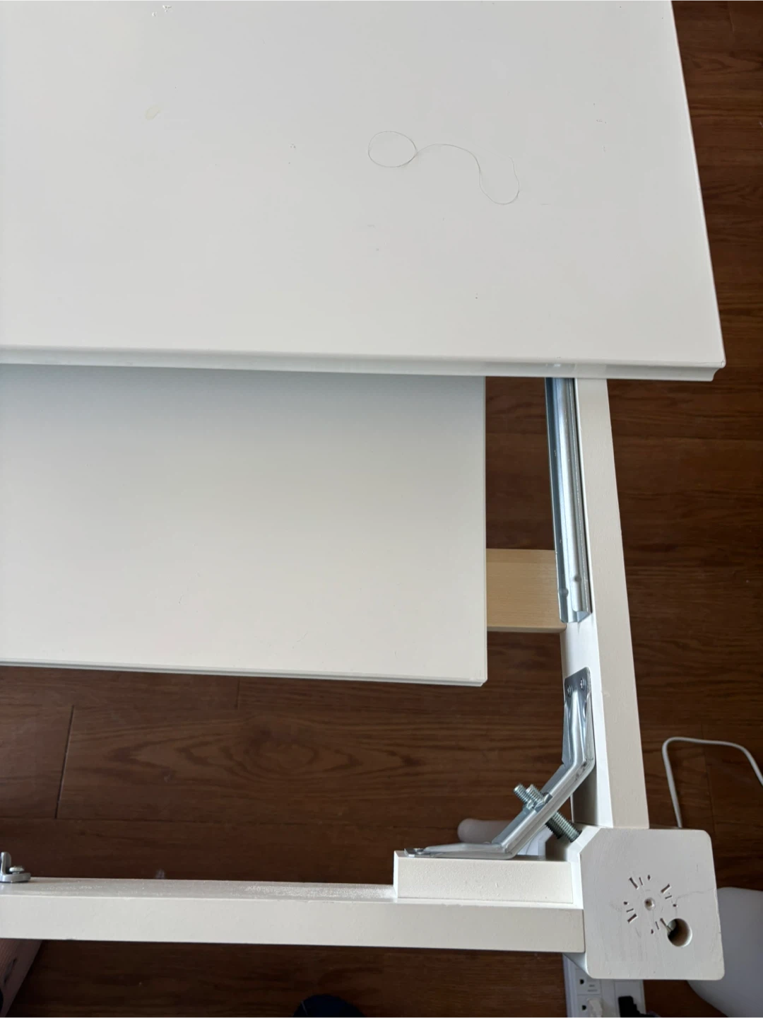 White Extendable Dining Table - photo 2