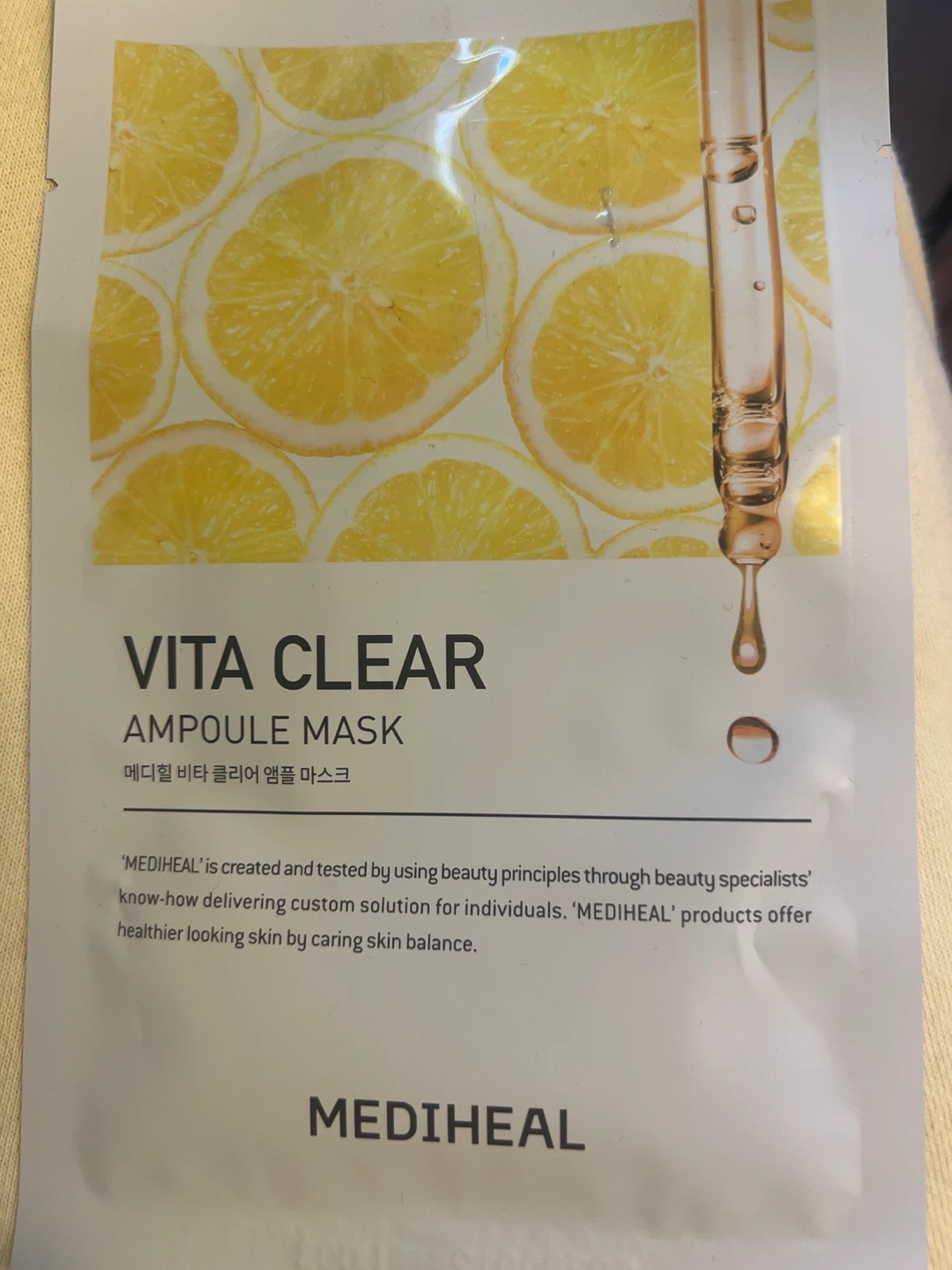 Mediheal Vita Clear Ampoule Mask