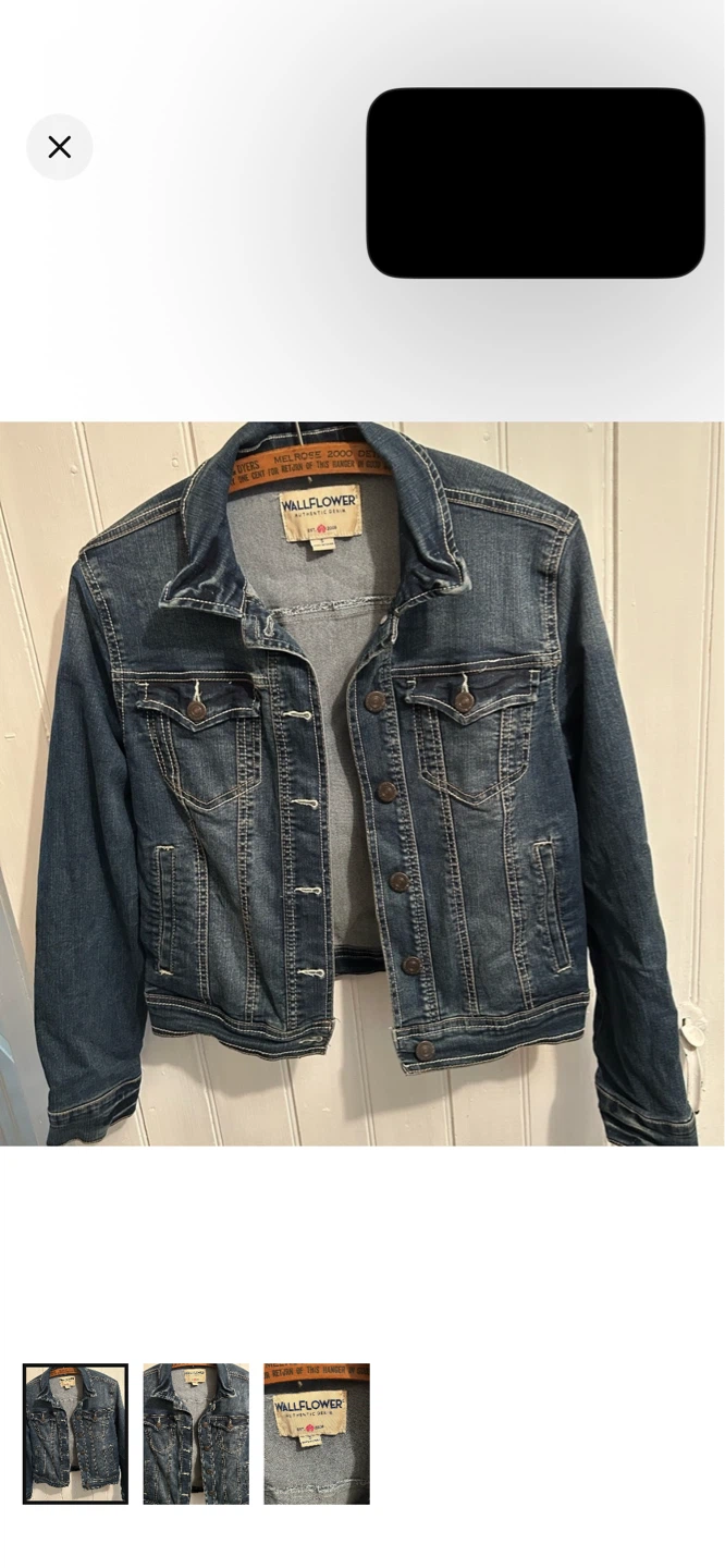 Wallflower Authentic Denim Jacket - Size S