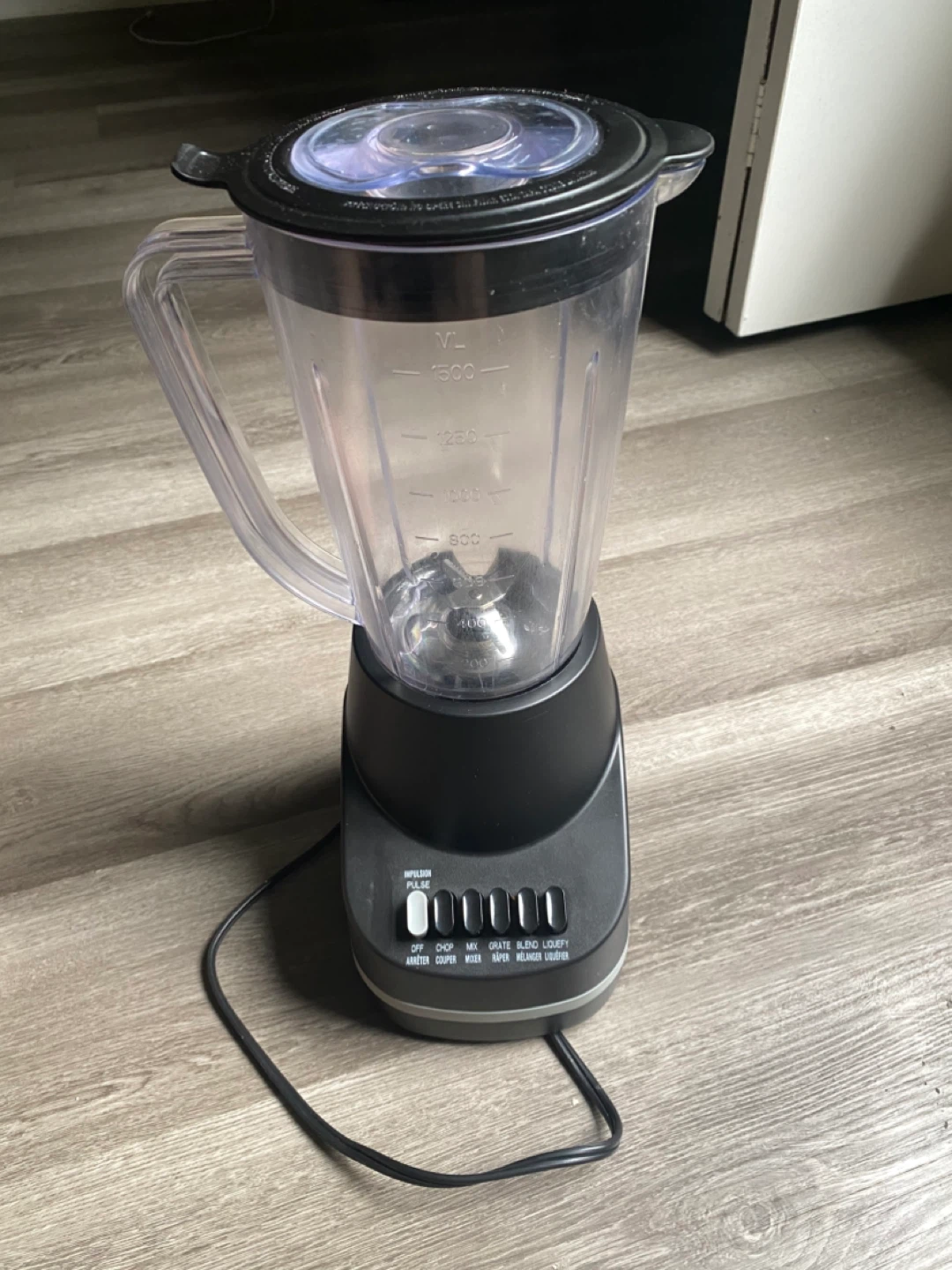 Black Blender Base and Jar