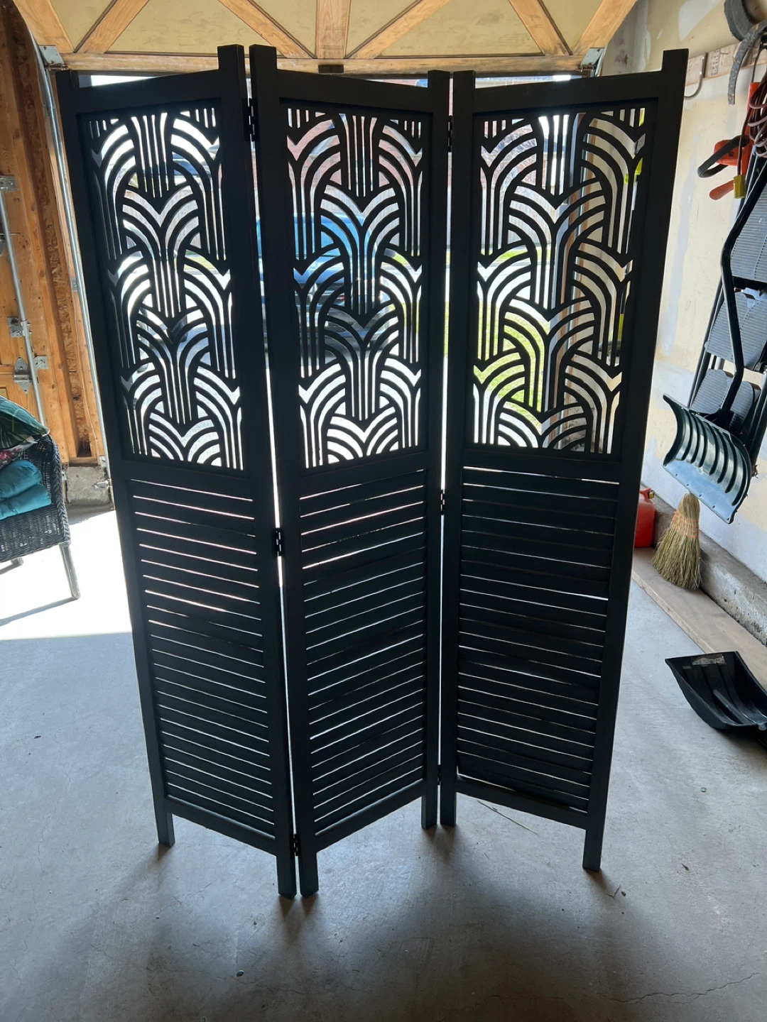 3-Panel Room Divider Screen