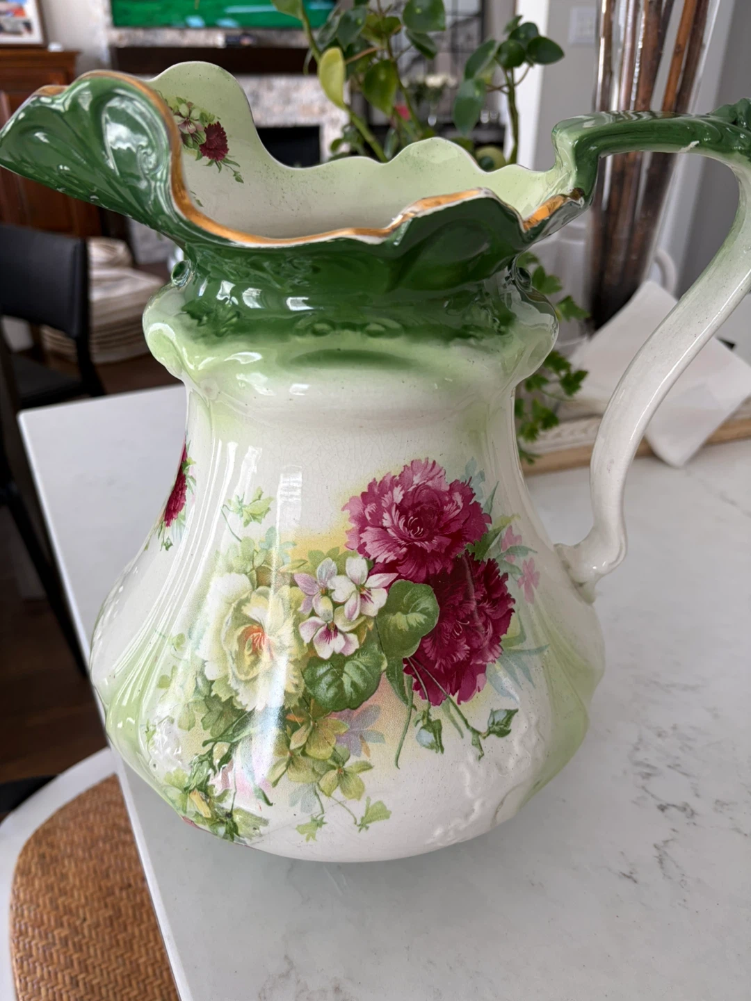 Vintage Floral Pitcher - photo 3
