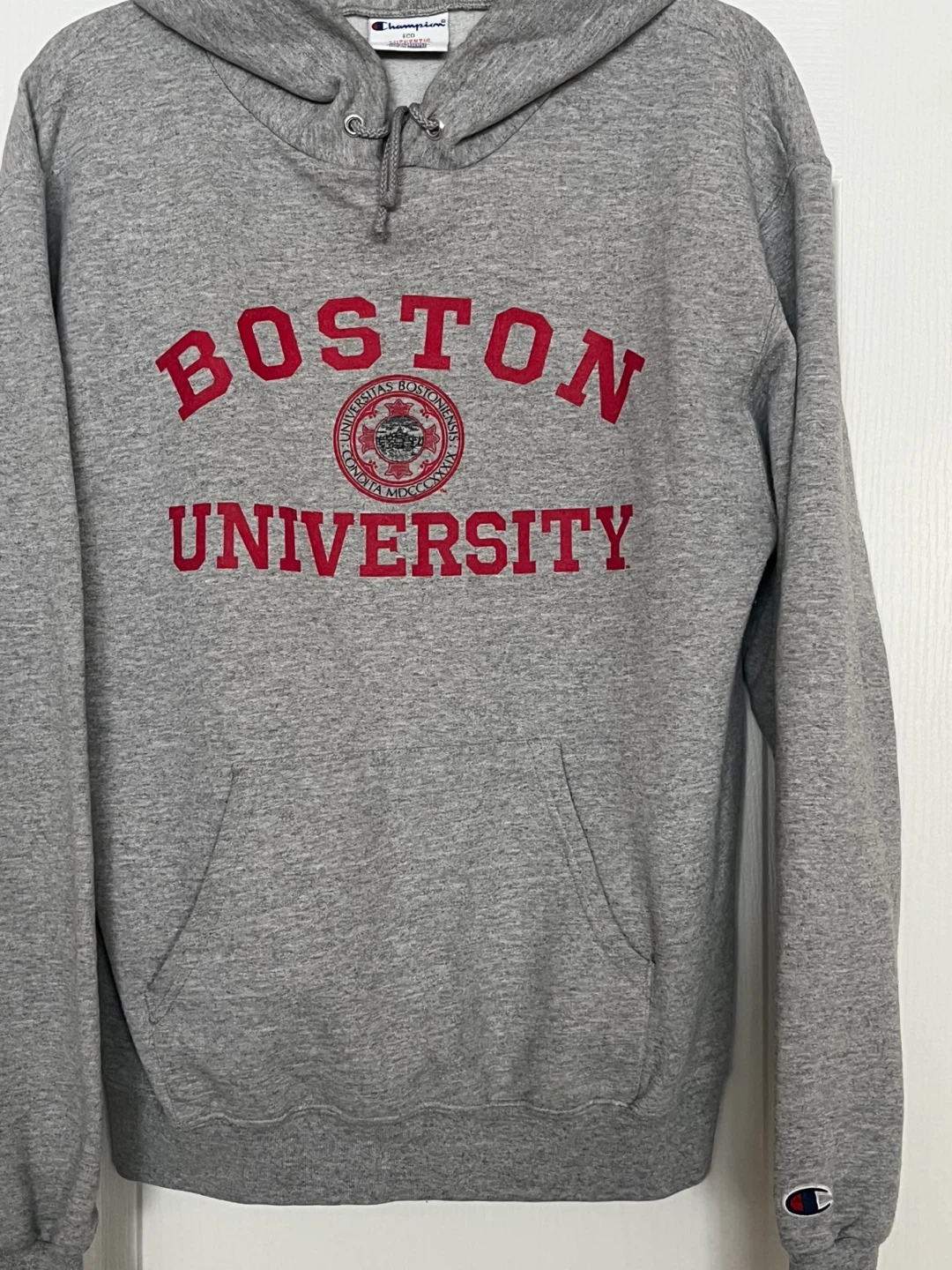 Champion Boston University Hoodie Men’s Size Medium - photo 2