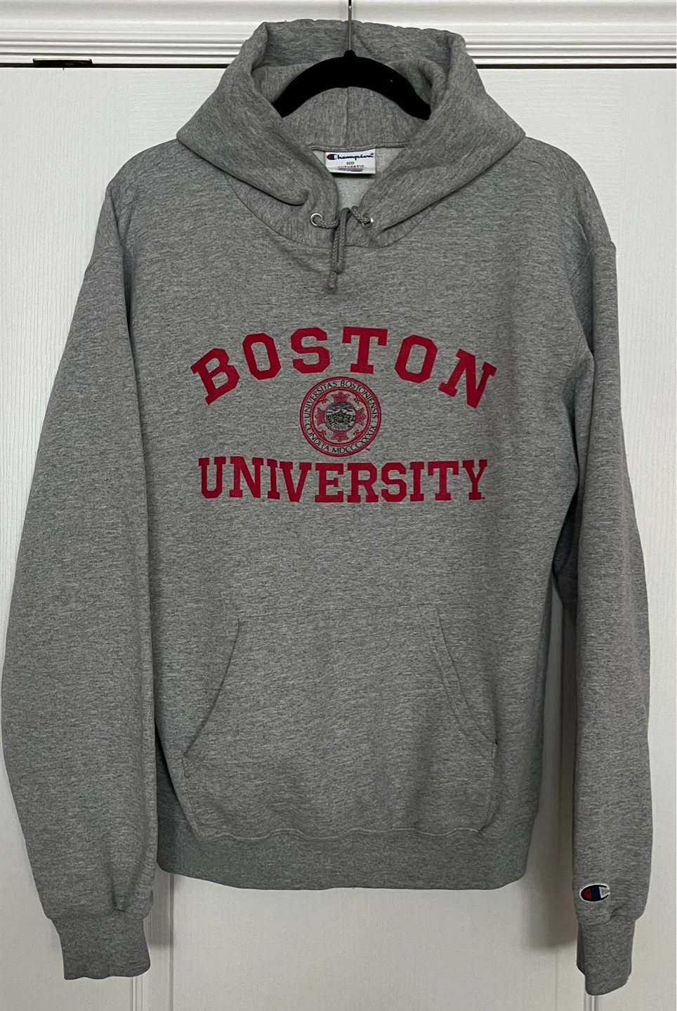 Champion Boston University Hoodie Men’s Size Medium