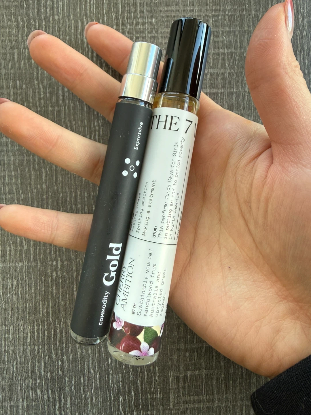 Commodity Gold & The 7 Virtues Perfume Rollers