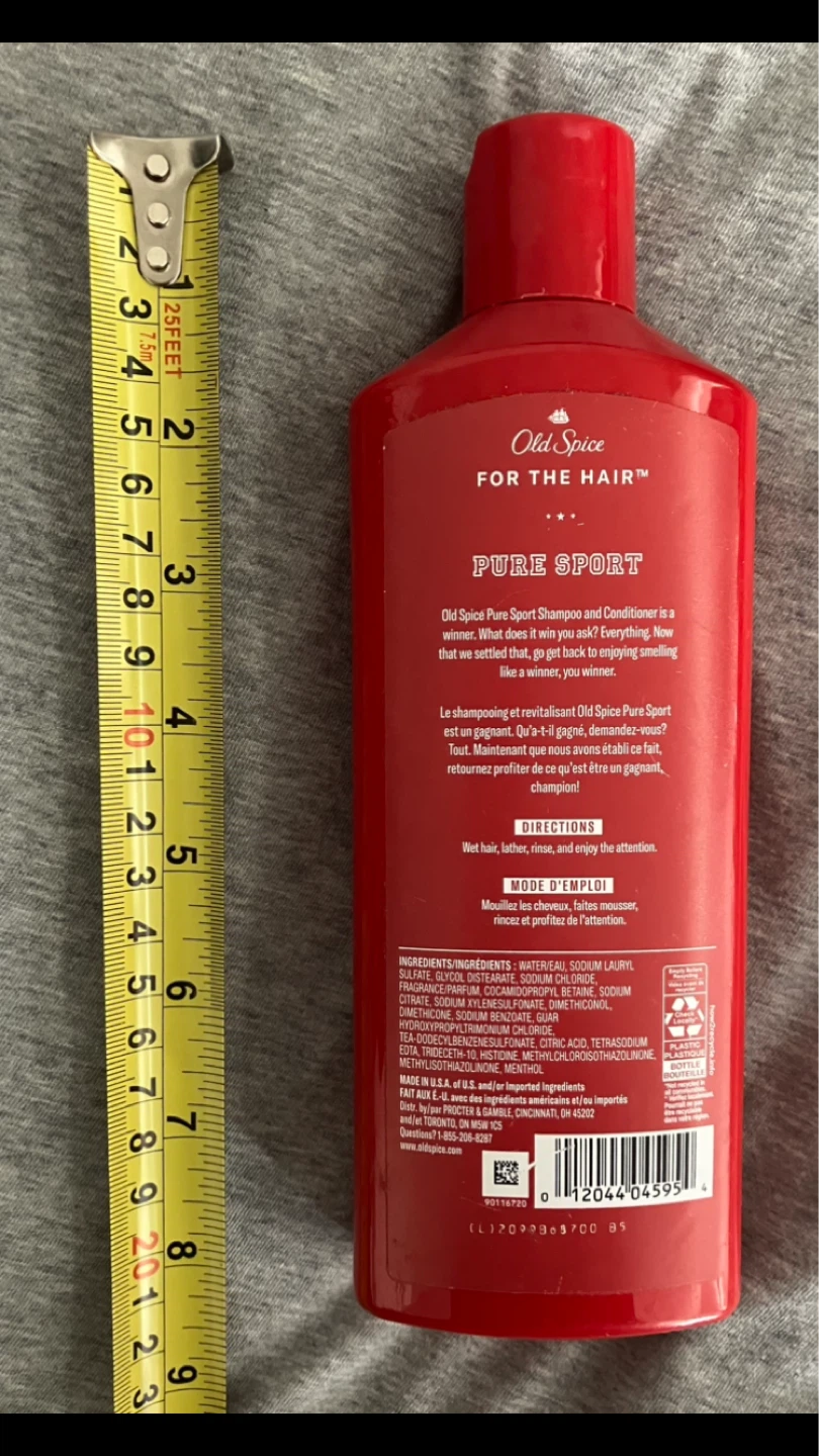 Old Spice Pure Sport 2-in-1 Shampoo & Conditioner 💧 💦 🚿 🧴 - photo 2