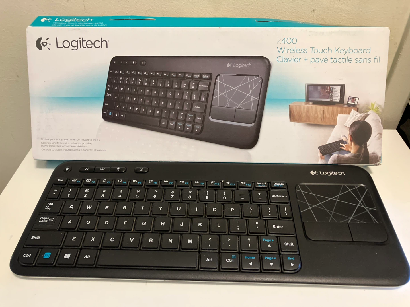 Logitech K400 Wireless Touch Keyboard