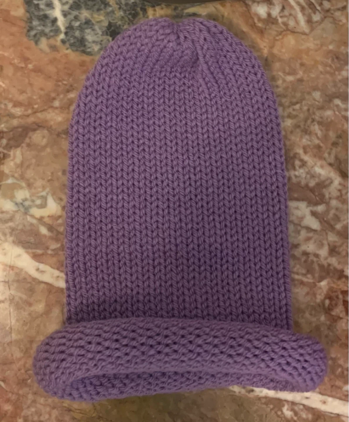 Handmade knitted baby hats - 5 assorted colours - photo 2