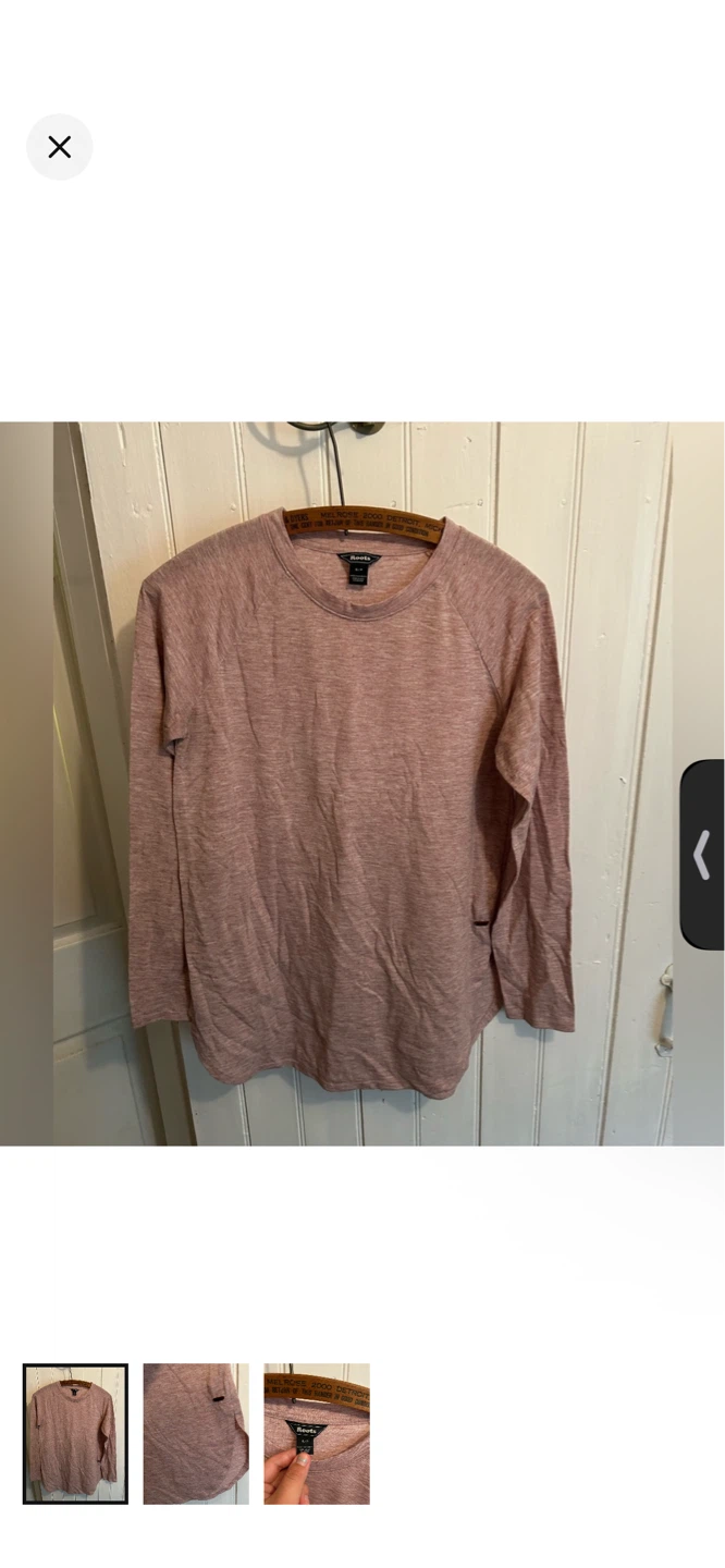 Roots S/P Long Sleeve Shirt - Dusty Rose