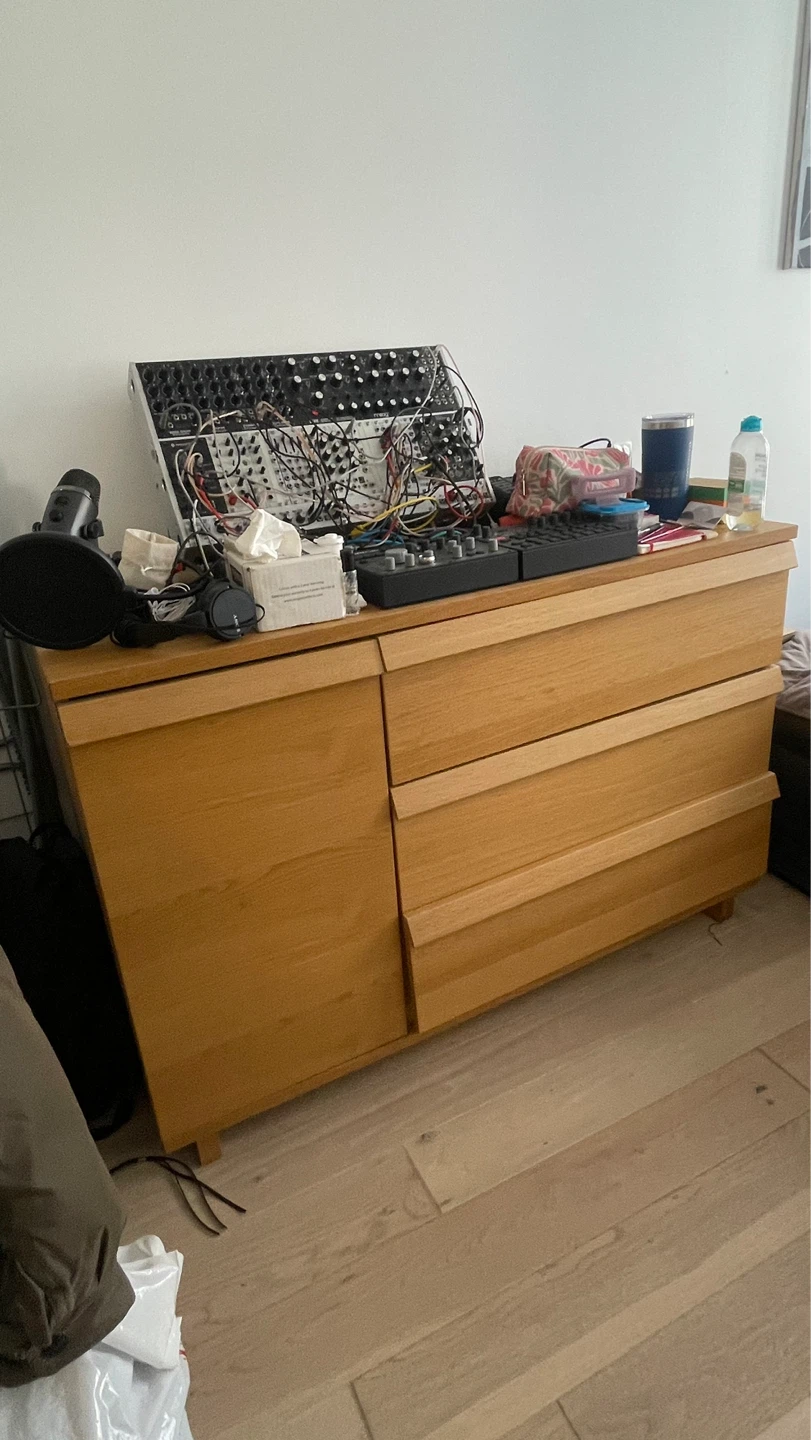 Wooden Dresser with Drawers