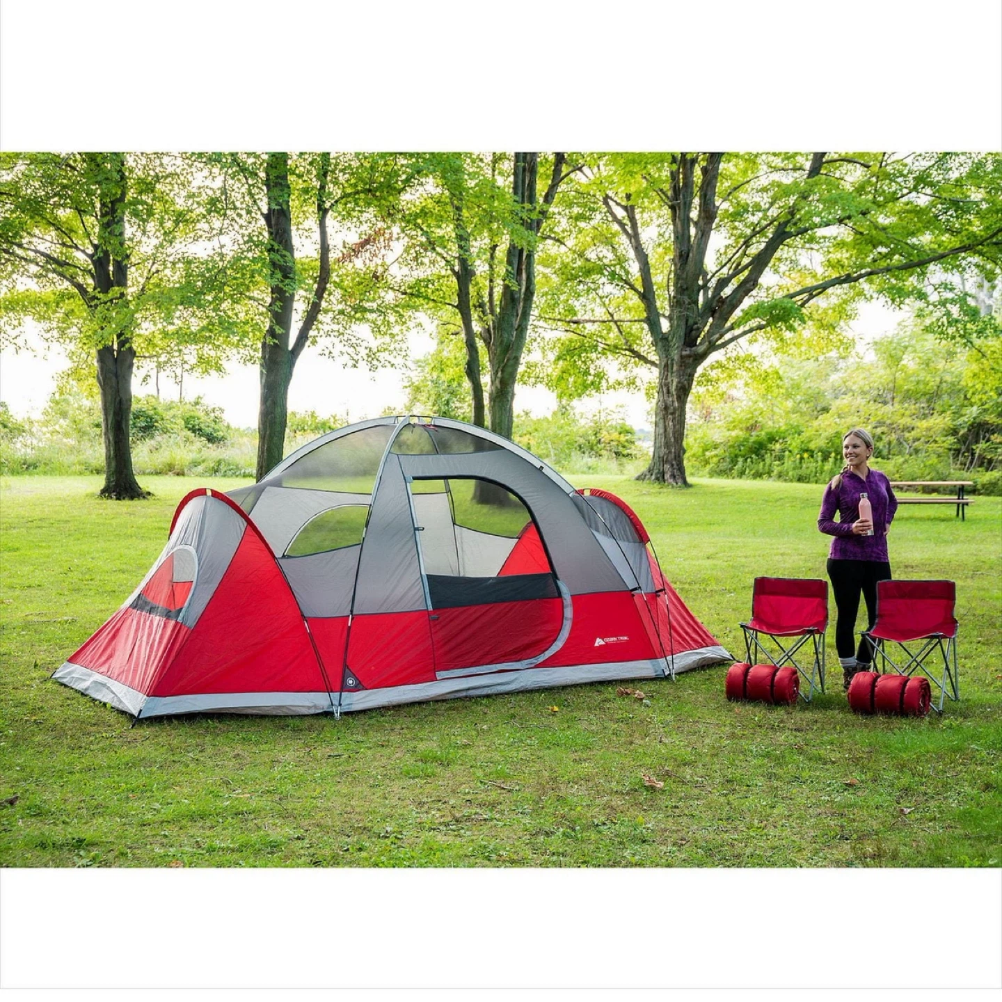 6-Person Tent (2 Sleeping Bags & 2 Chairs included) - photo 3