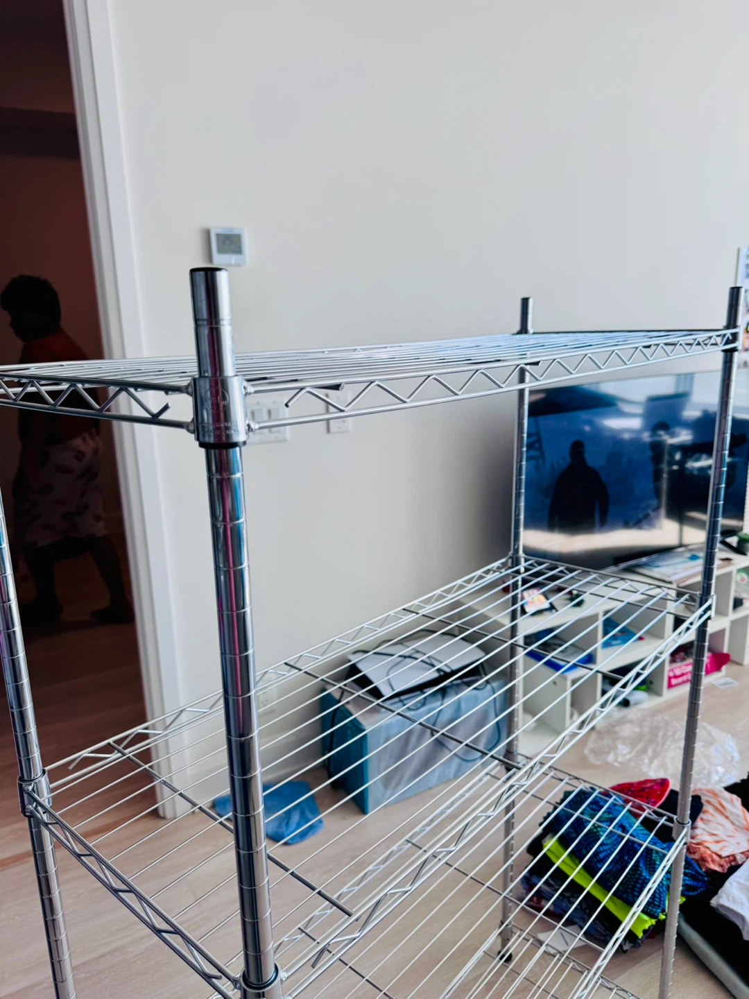 Metal Storage Rack – 4 Tier Shelving Unit - photo 3