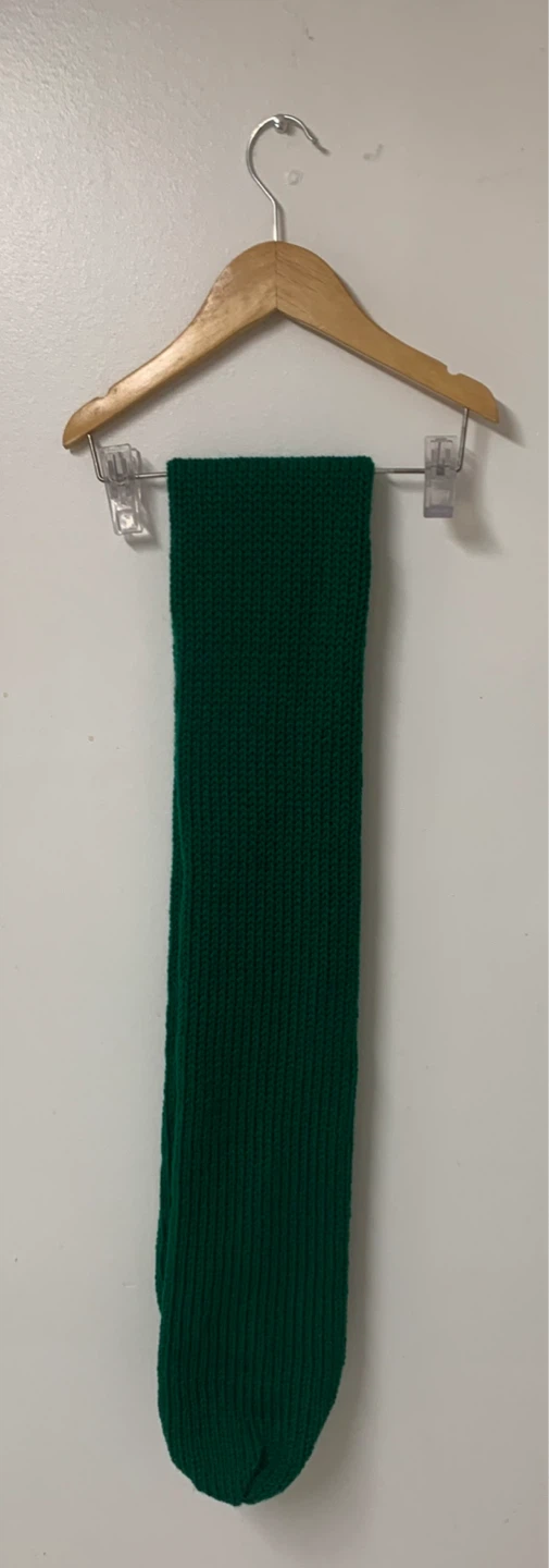 Knitted Green Scarf