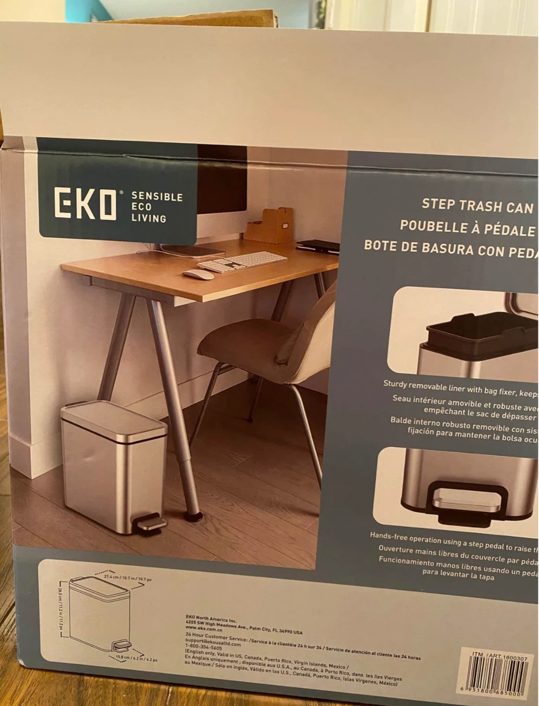 EKO Step Trash Can - photo 5