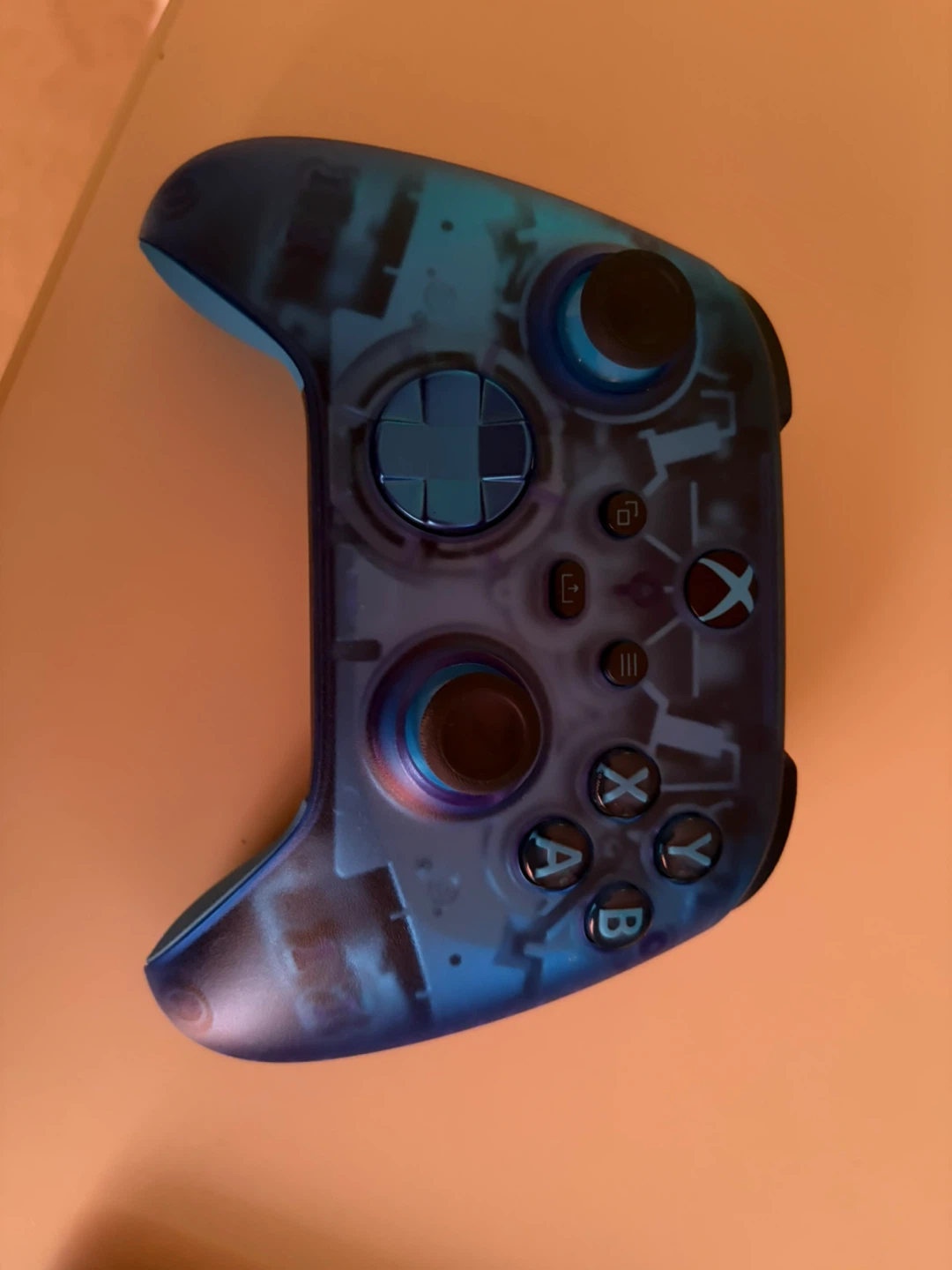 Xbox Wireless Controller - Blue Camo - photo 2