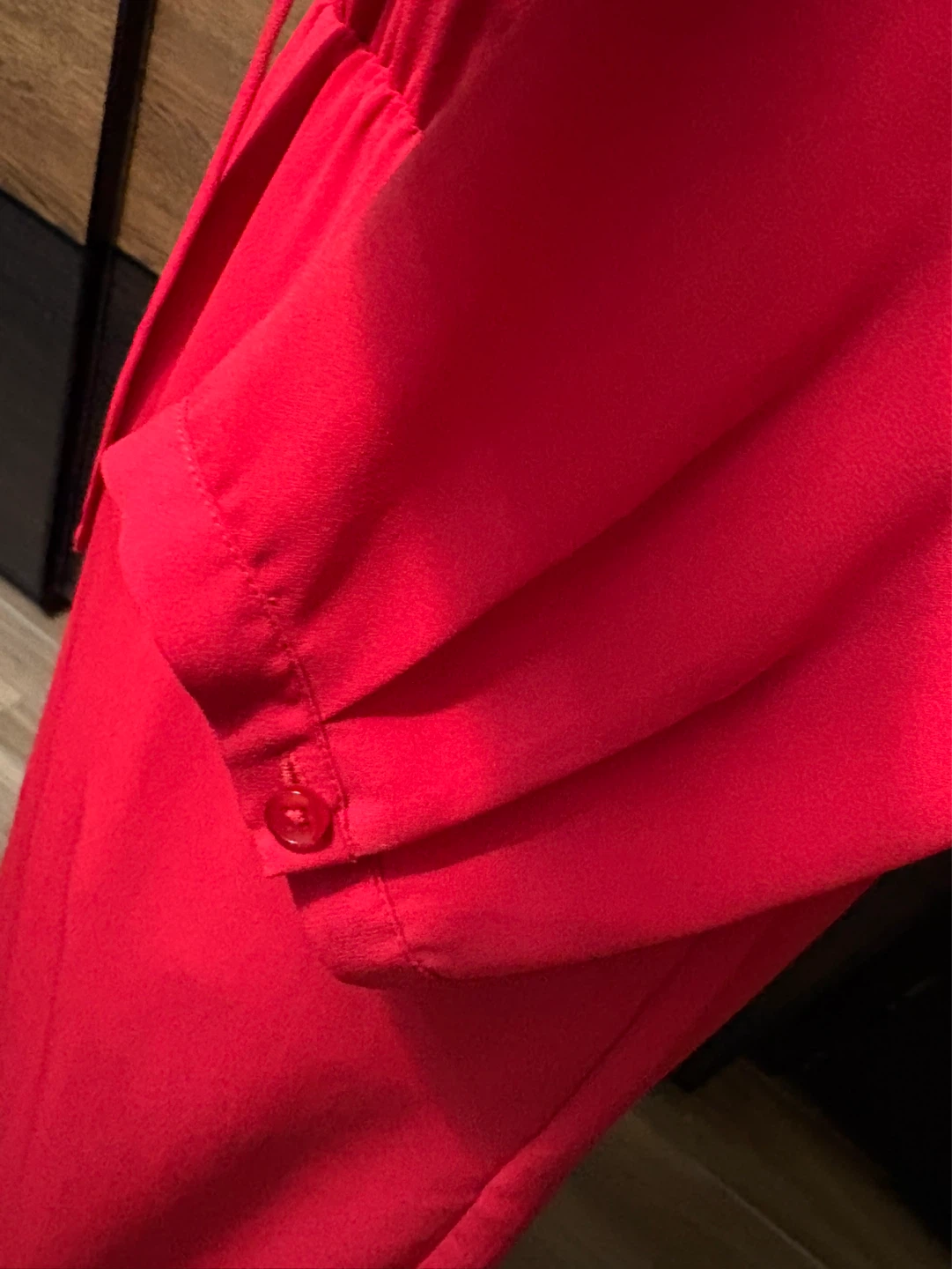 RW&CO Red Tie-Neck Dress - photo 4