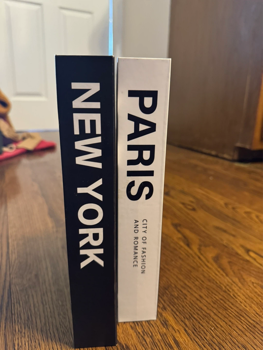 Decorative Books Set - New York & Paris
