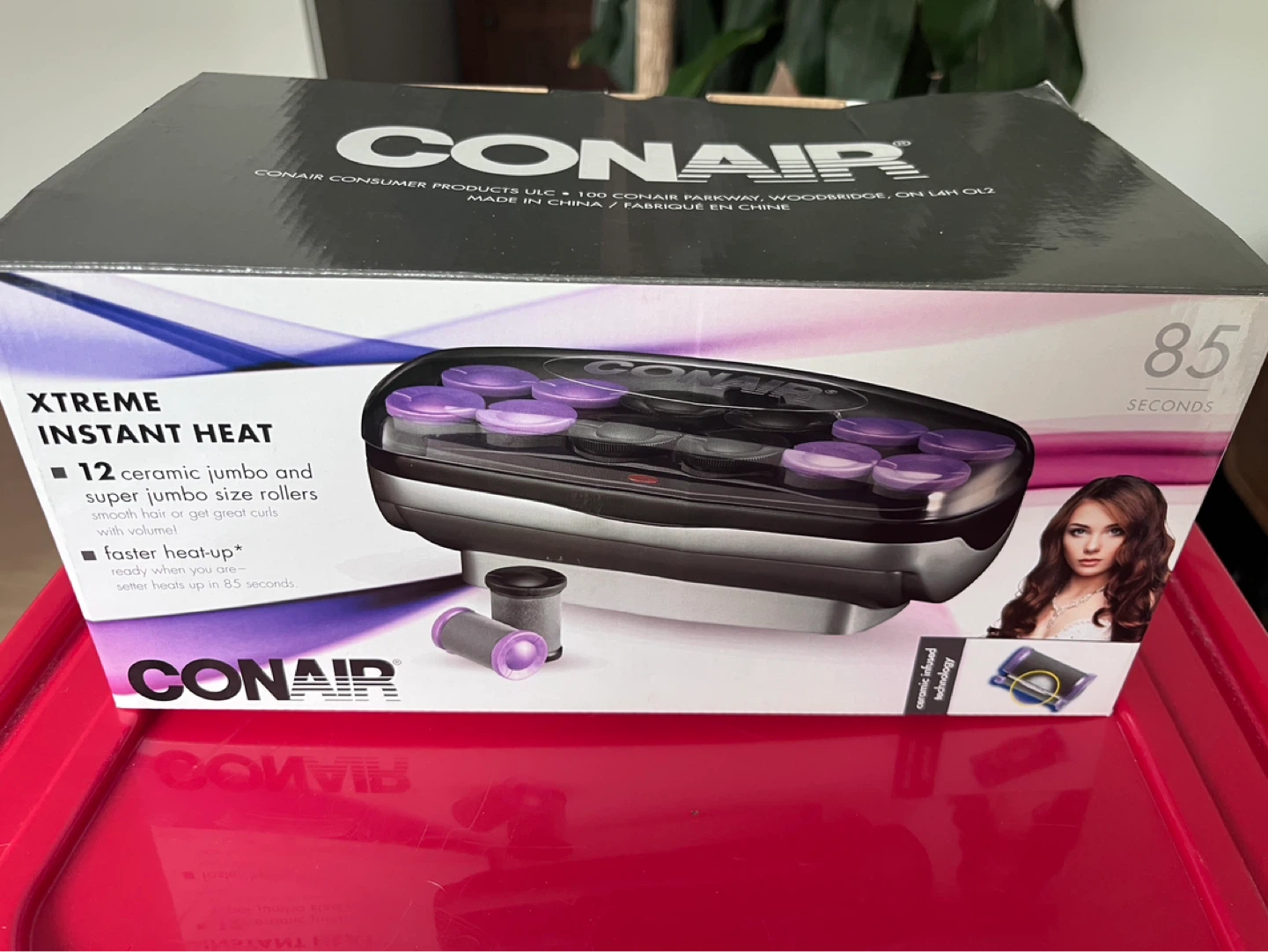 Conair Xtreme Instant Heat 12 Jumbo Hair Rollers