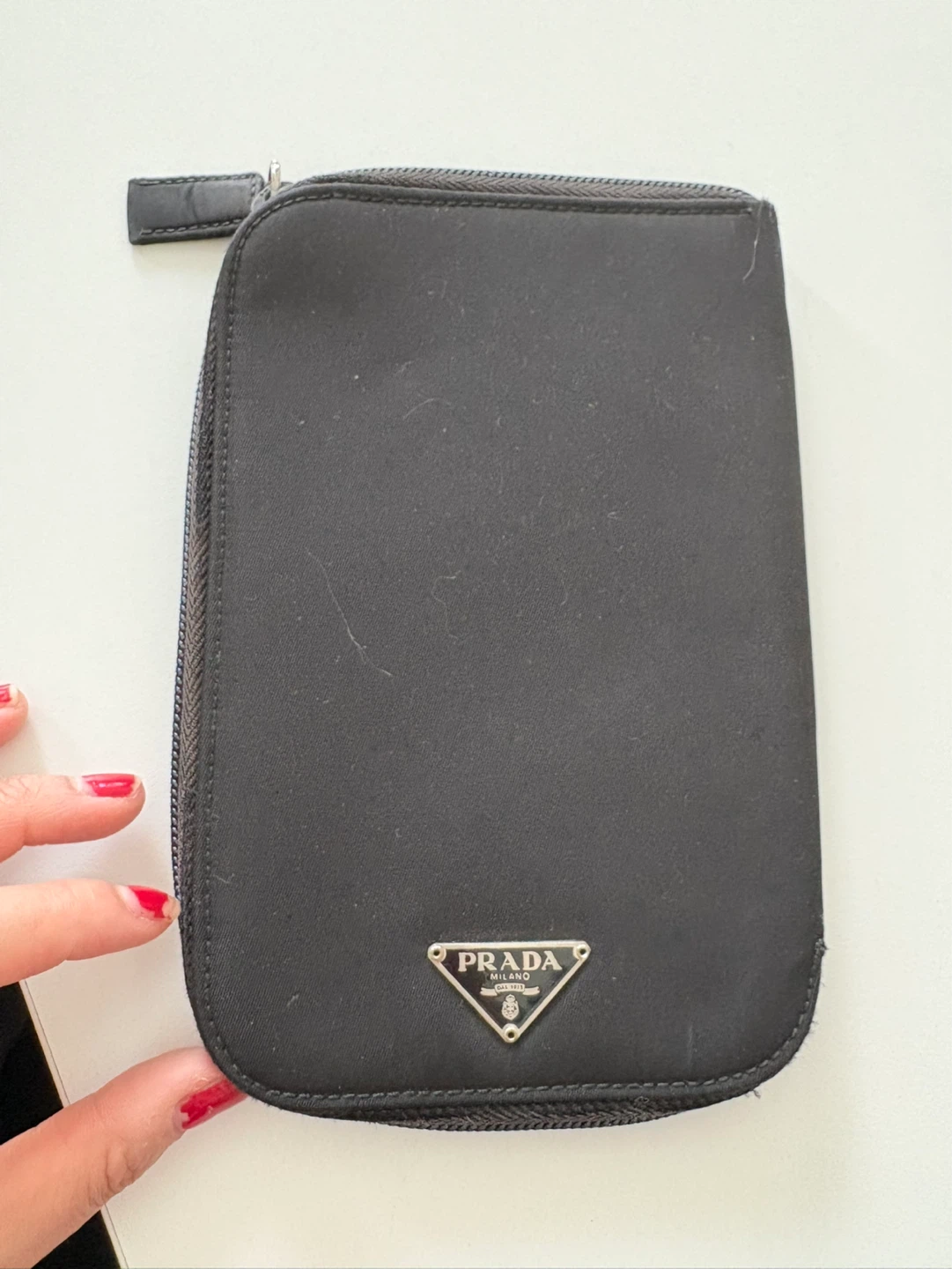 Prada Black Nylon Zip-Around Organizer Wallet - photo 5