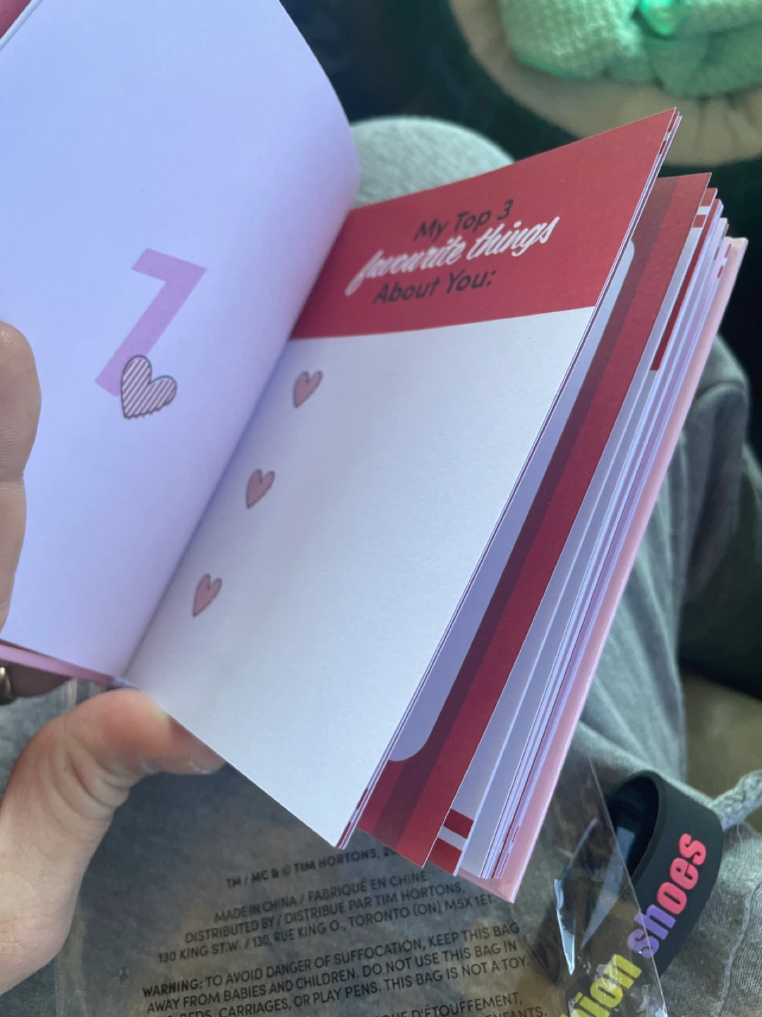 Tim Hortons Mom I Love You Because Fill-In Journal - photo 3