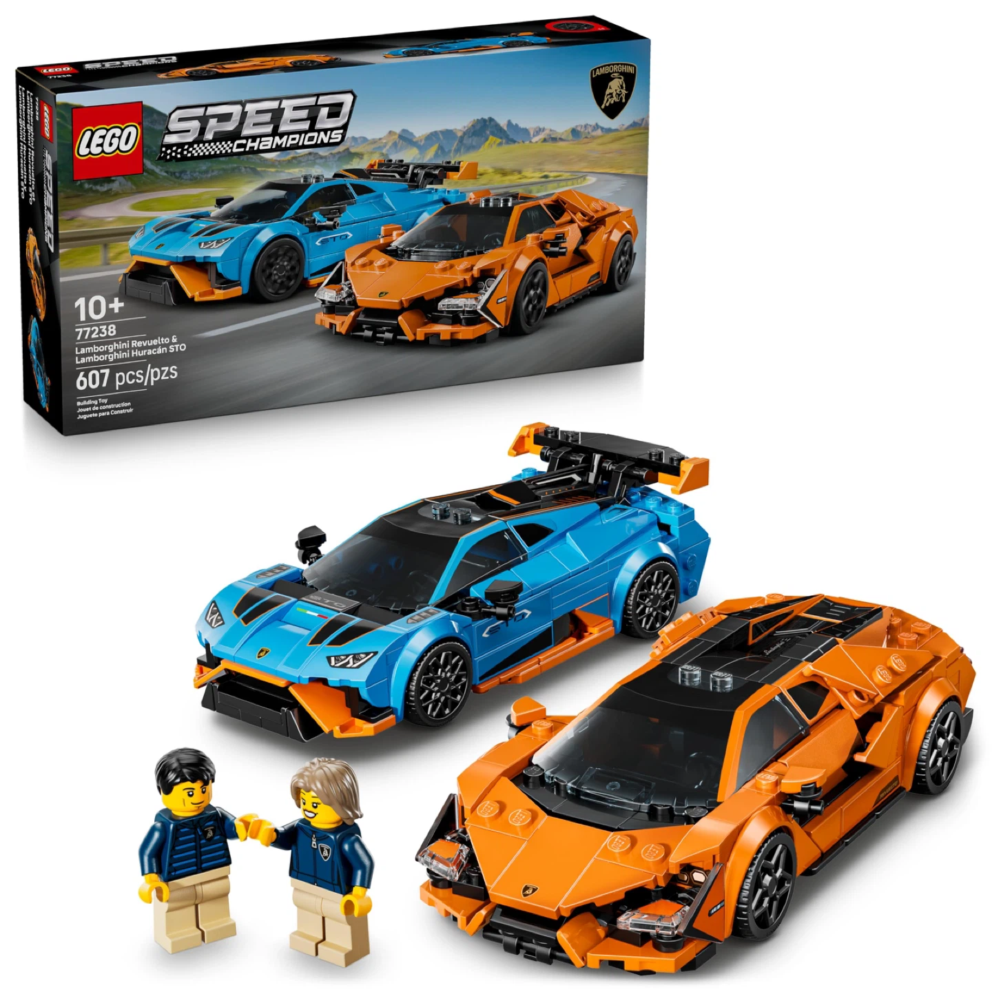 LEGO Speed Champions Lamborghini Revuelto & Huracán STO