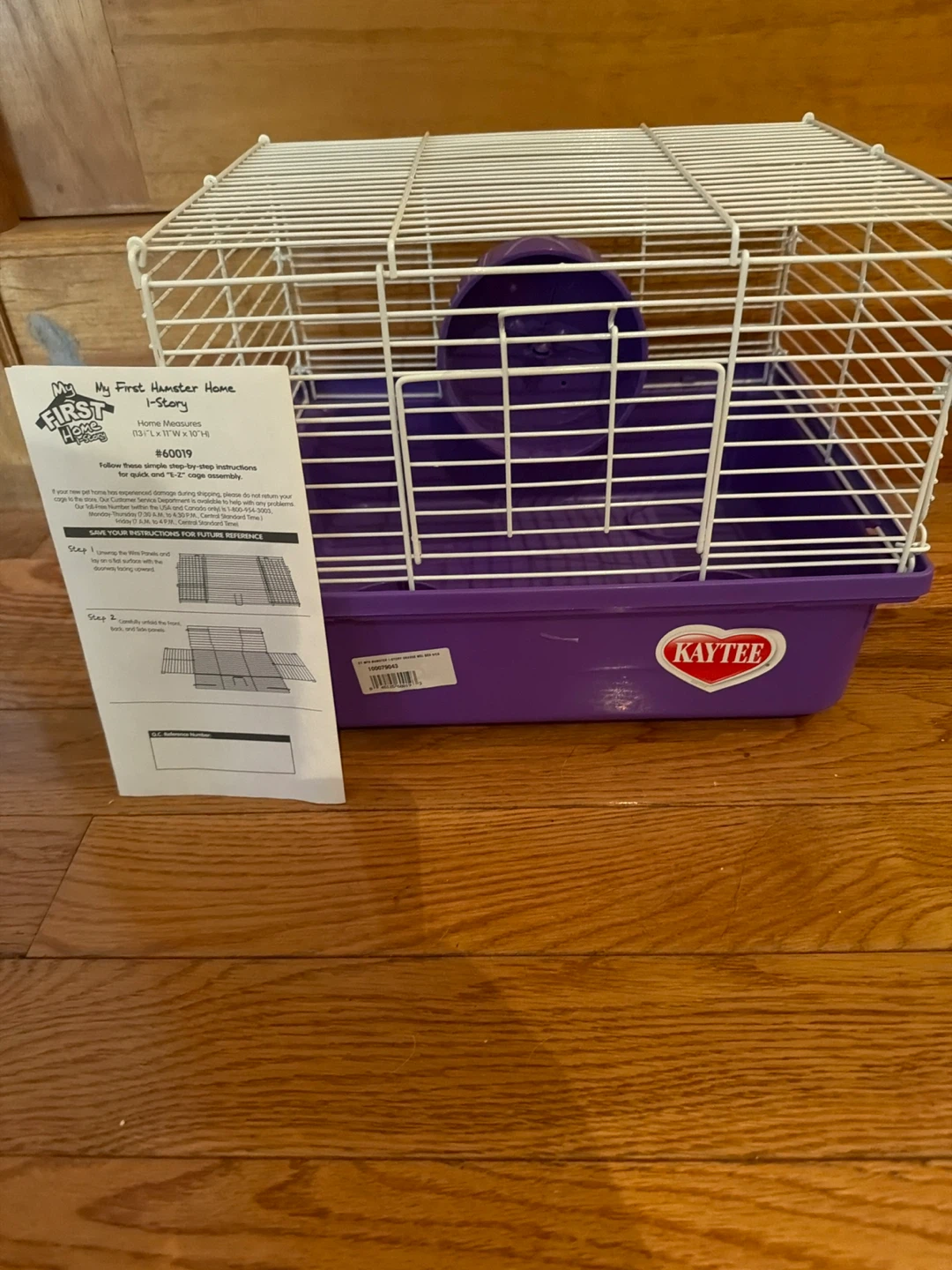 Kaytee My First Hamster Home 1-Story Cage