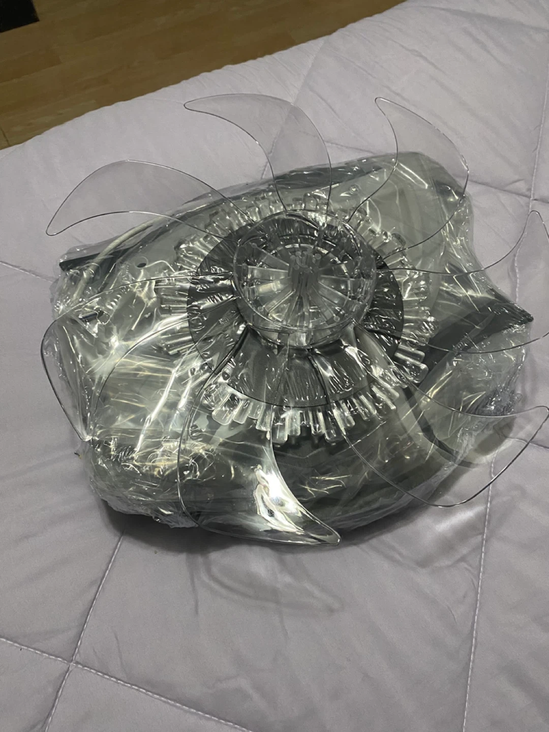 Flower Ceiling Fan Light Fixture - photo 2