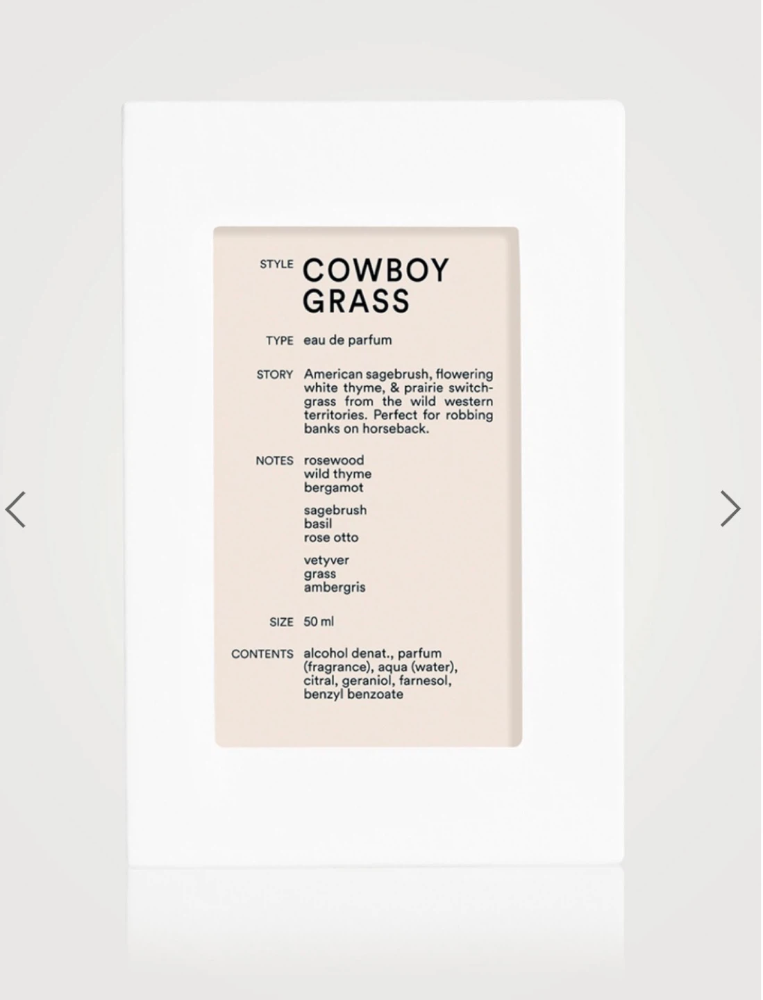 D.S. & Durga Cowboy Grass Eau de Parfum 50 ml - photo 2