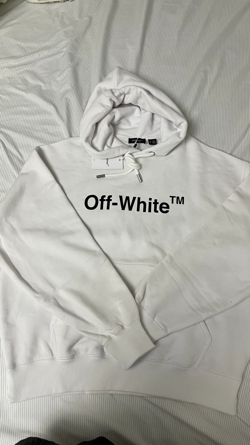 Off-White™ Hoodie Blue, White and Black - photo 5