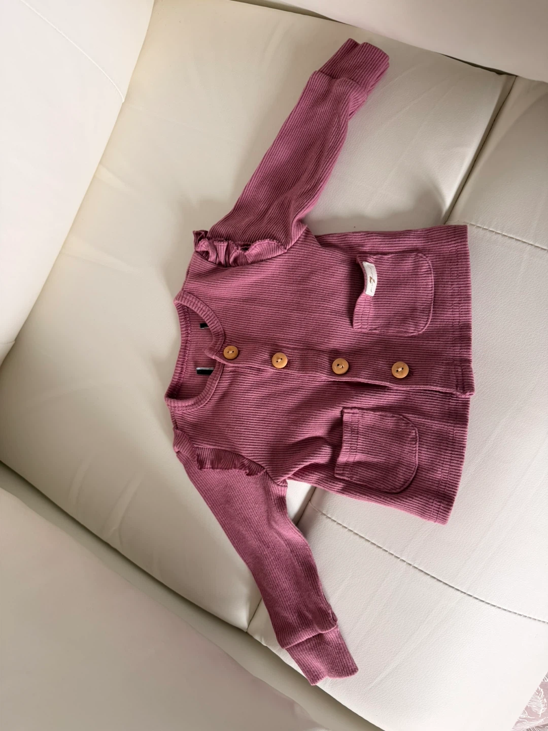 Baby Clothes Lot: Bodysuits, Dress, Jacket, Cardigan - photo 3
