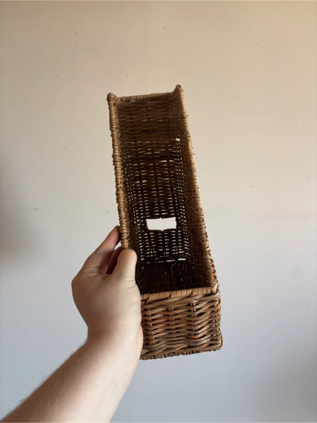 Wicker Magazine Holder - photo 2