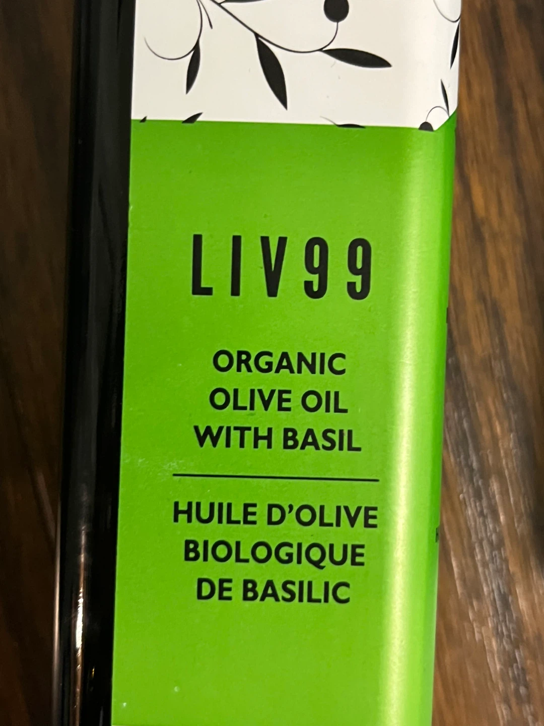 LIV99 Organic Basil Olive Oil - photo 3