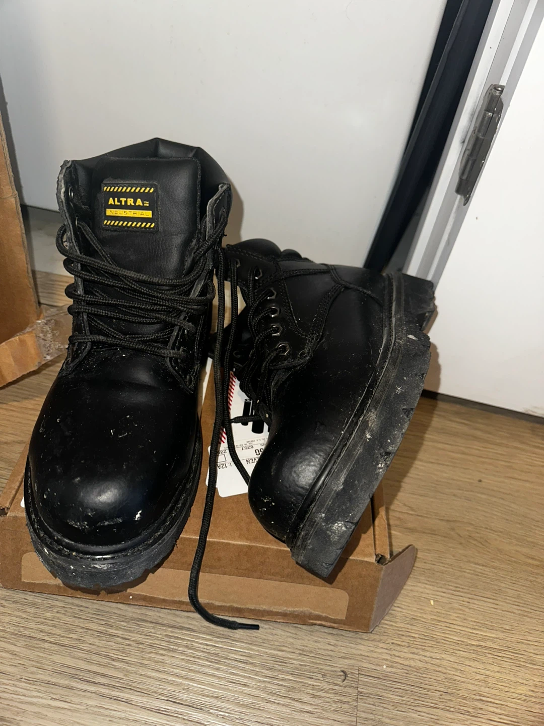 Altra "Industrial" Work Boots - Black - Size 7 (male)