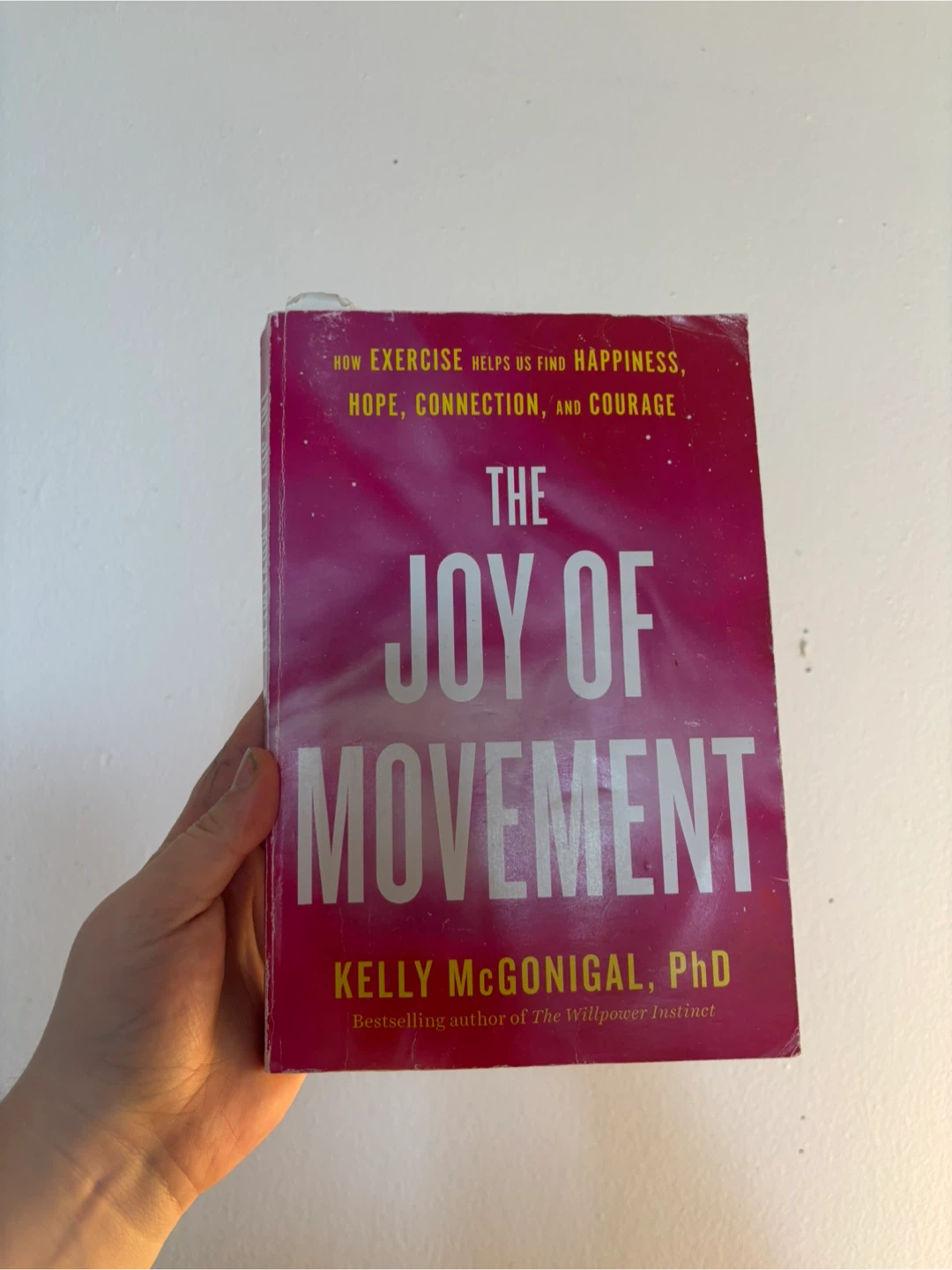 The Joy of Movement Book by Kelly McGonigal