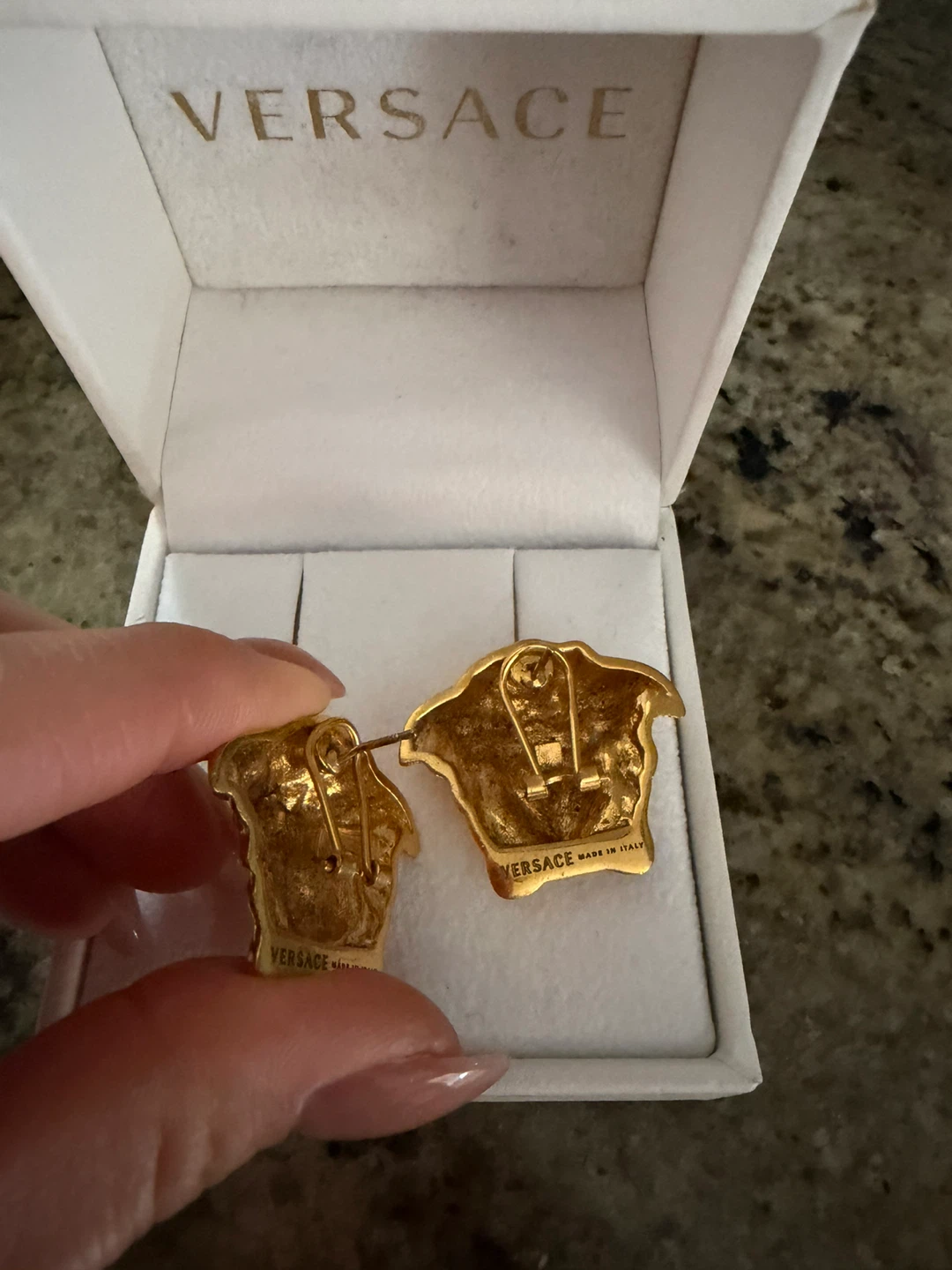 Versace Medusa Head Earrings Gold - photo 2