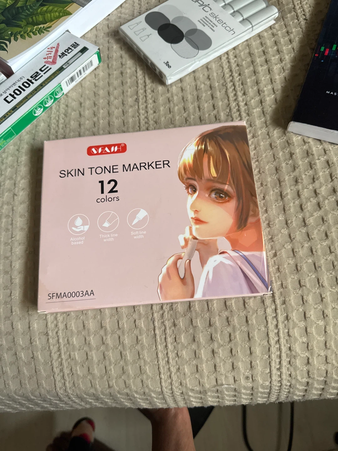 FAIH Skin Tone Marker Set - 12 Colors