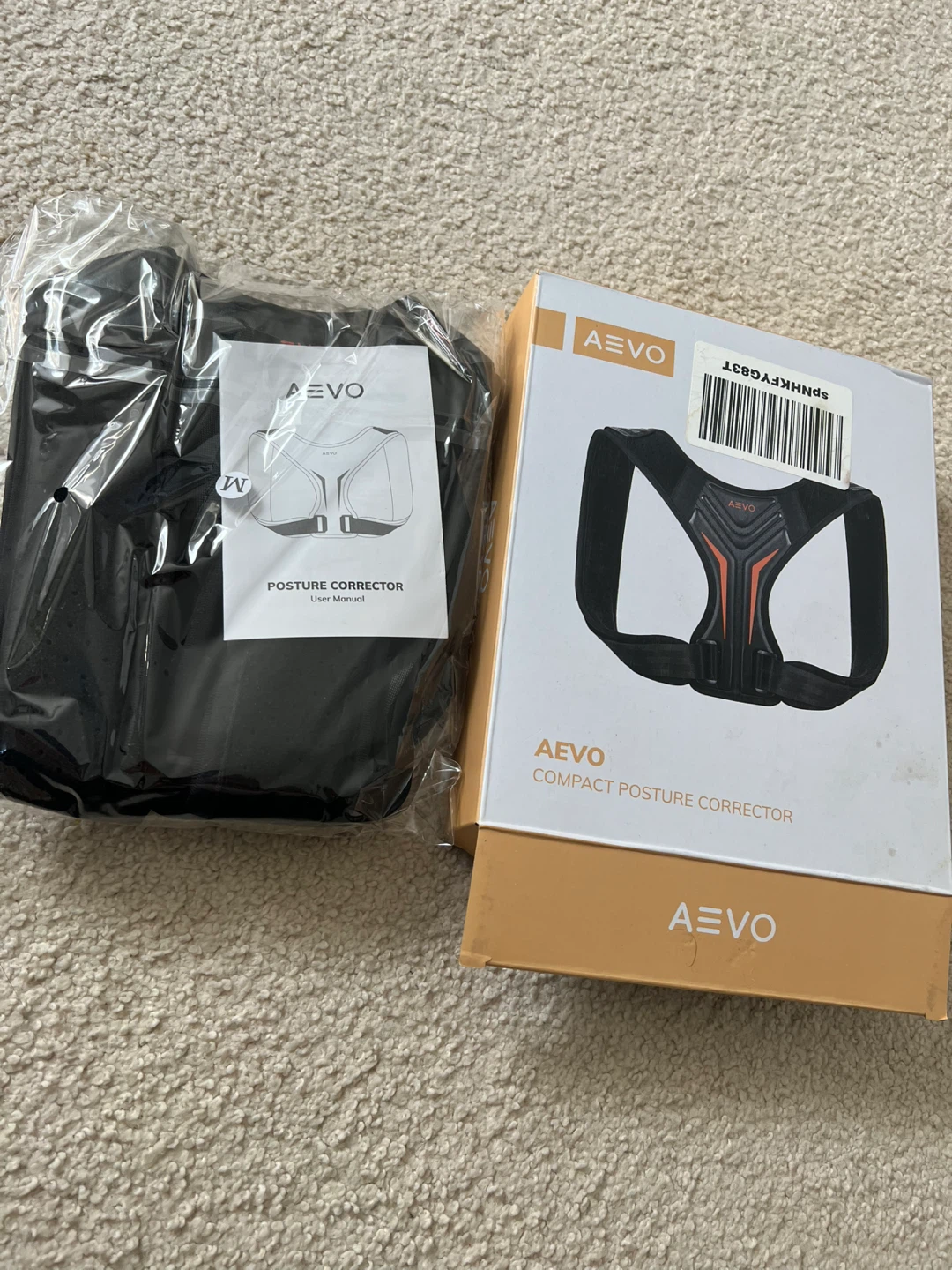 AEVO Compact Posture Corrector - Size M