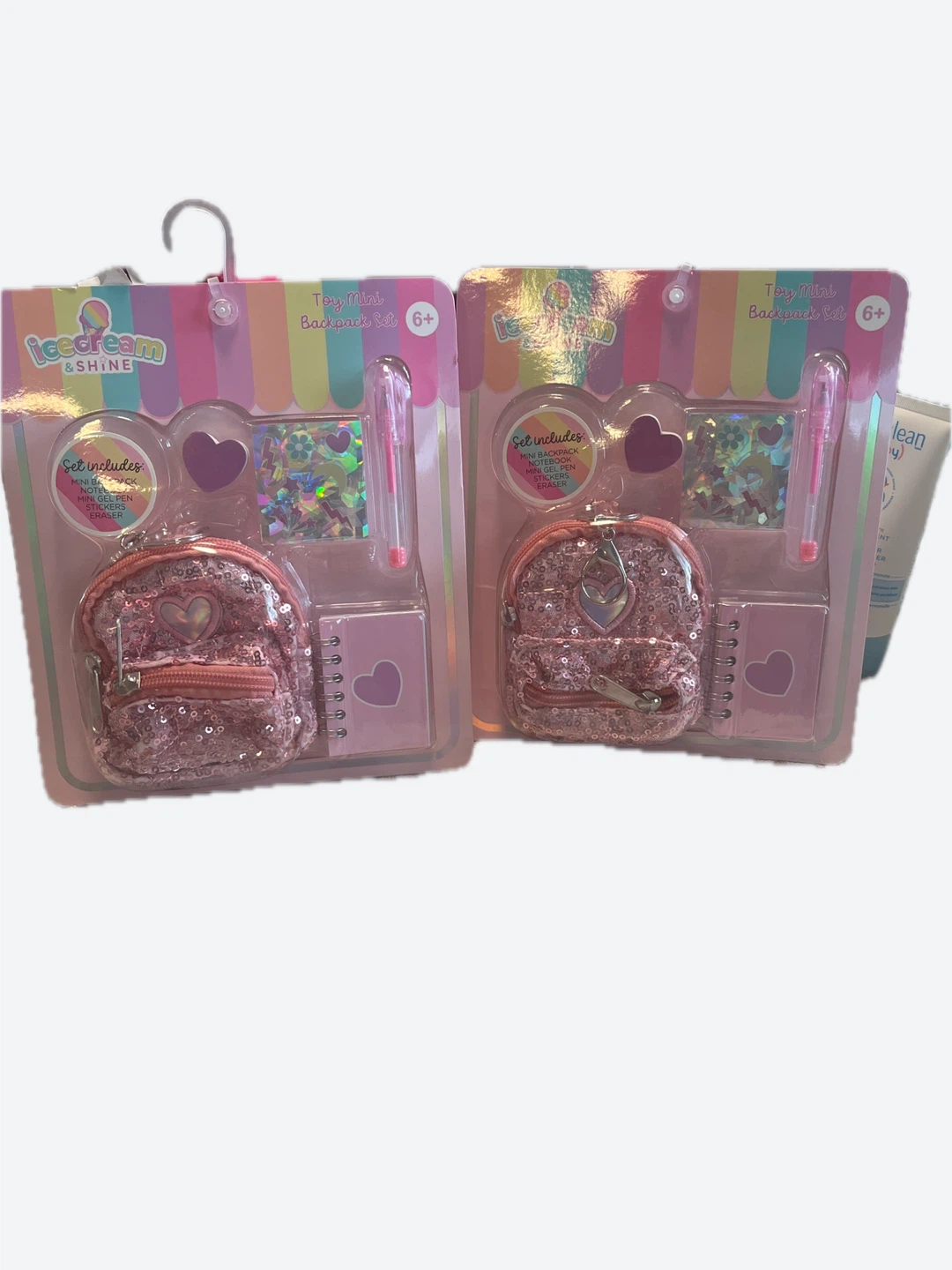 Icecream & Shine Toy Mini Backpack Set