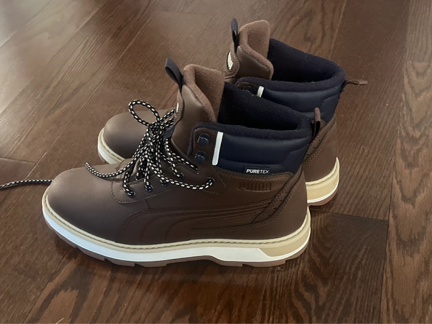 Puma Men's Brown PURETEX Winter Boots Size 9 - photo 2