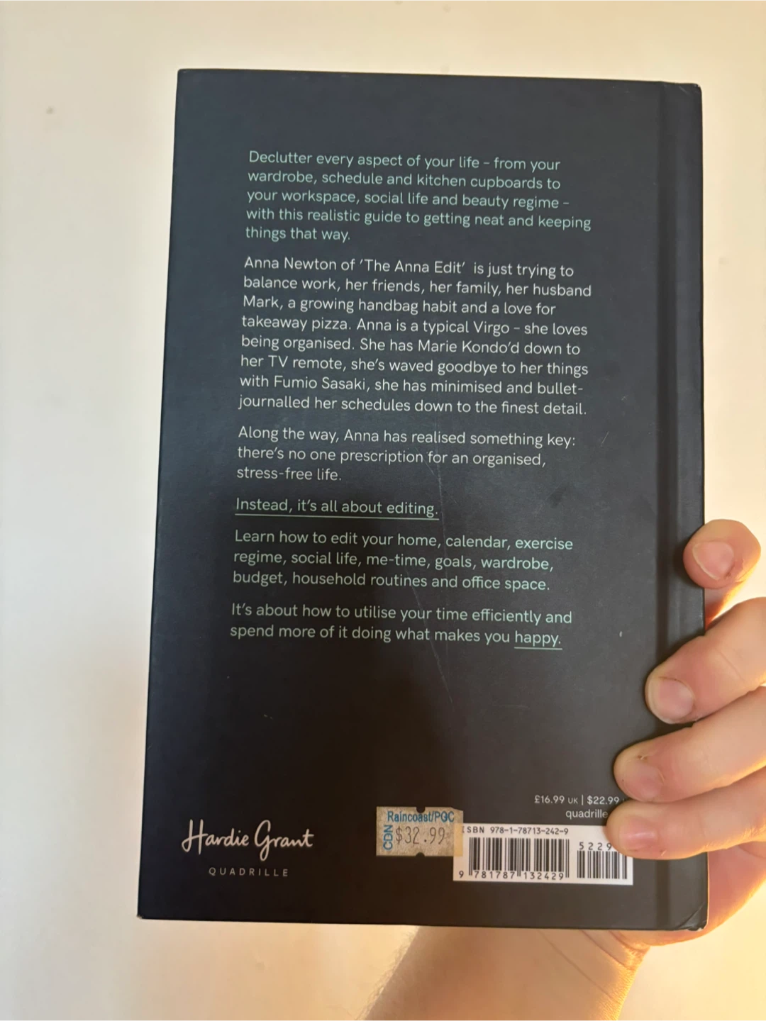 An Edited Life by Anna Newton Book - photo 2