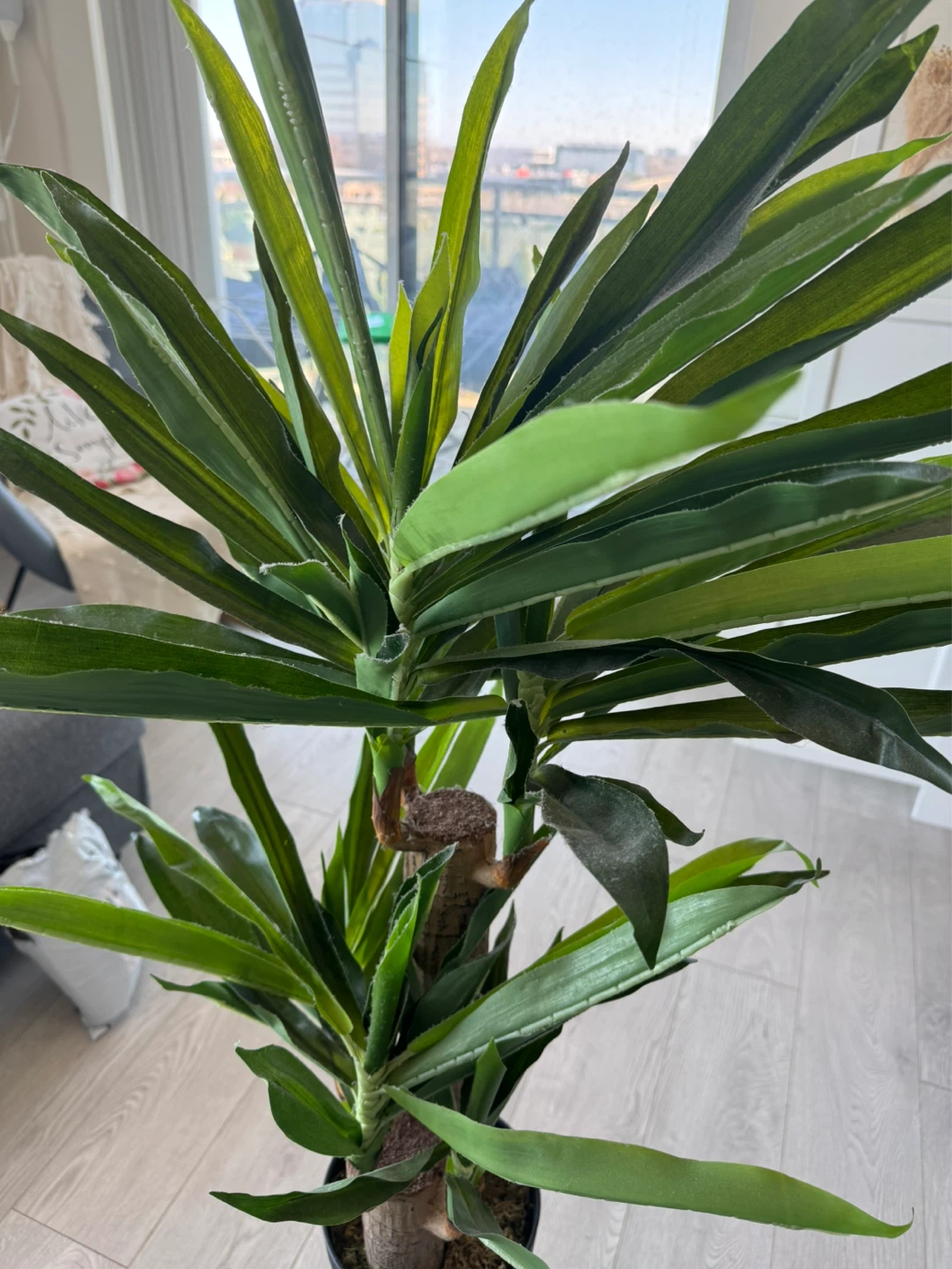Artificial Plant in Black Pot - photo 3