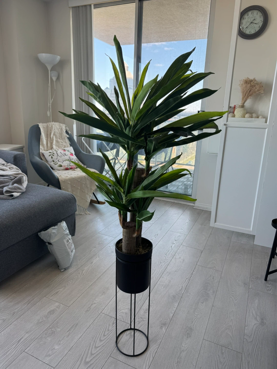 Artificial Plant in Black Pot