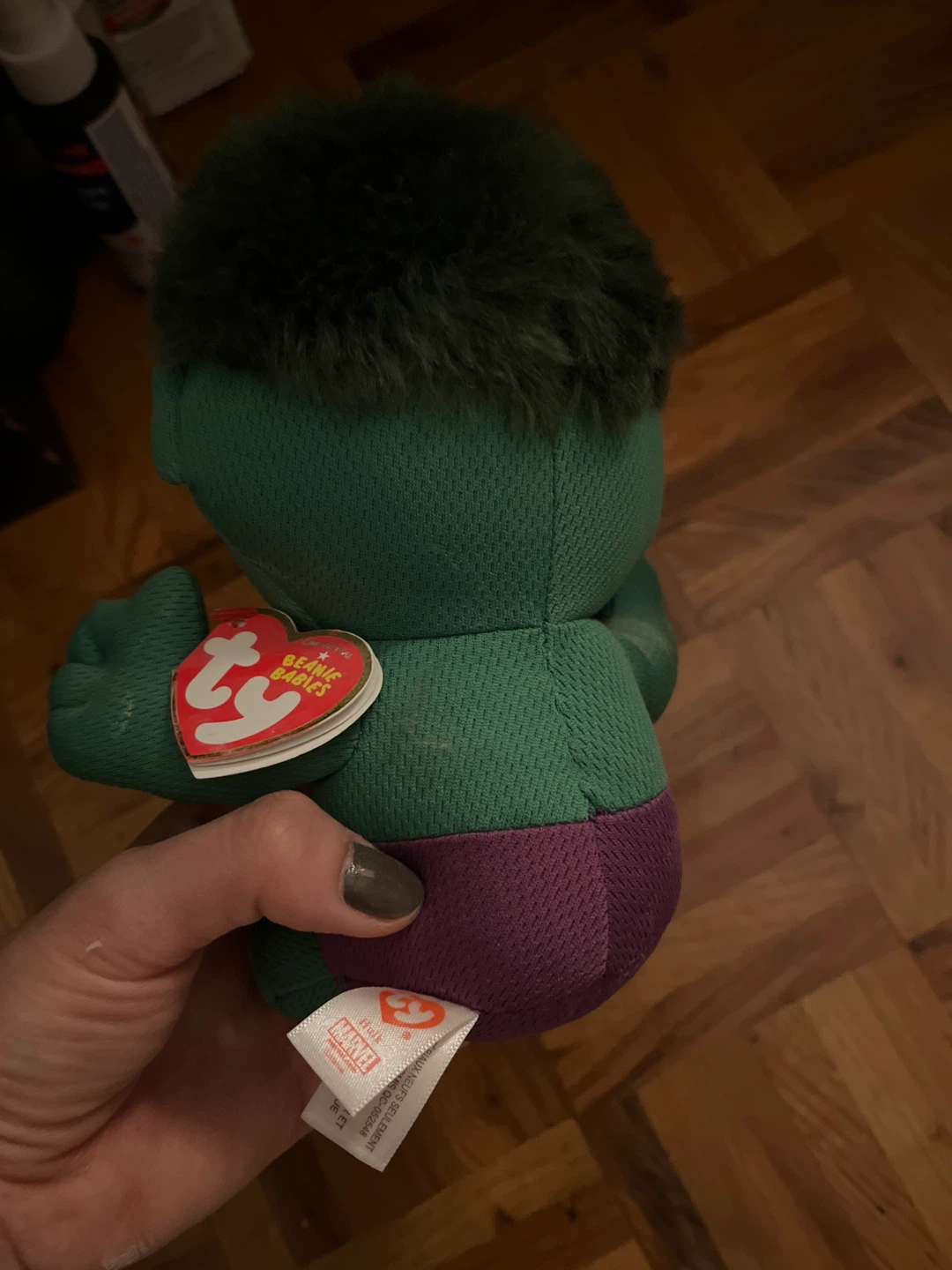 Marvel Hulk Beanie Babies Plush - photo 2